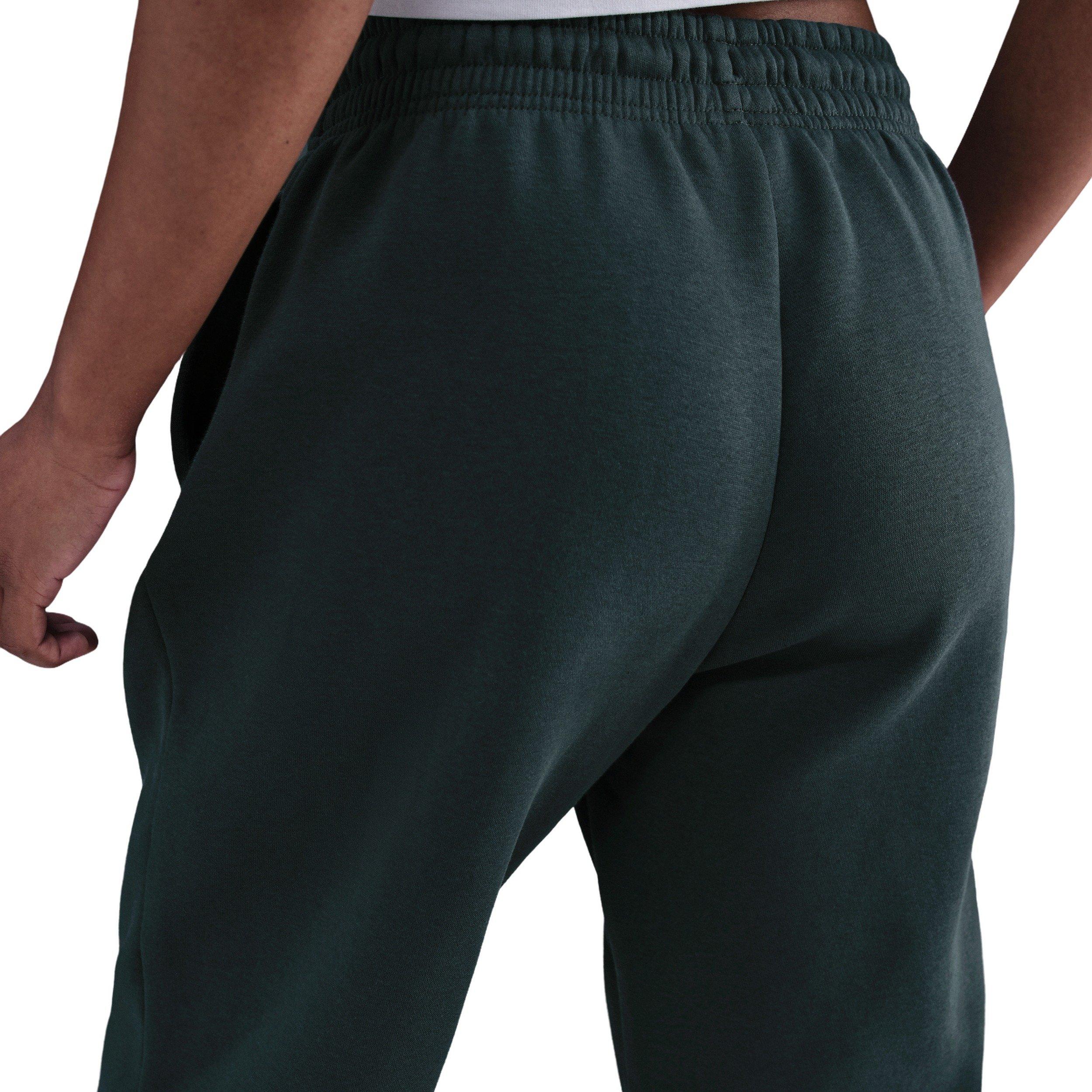 Nike Women's Sportswear Phoenix Fleece High-Waisted Oversized Sweatpants - Green - GREEN Thumbnail View 4