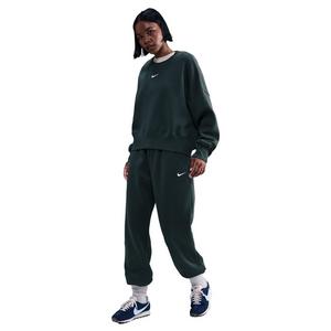Nike Women's Sportswear Phoenix Fleece High-Waisted Oversized Sweatpants - Green