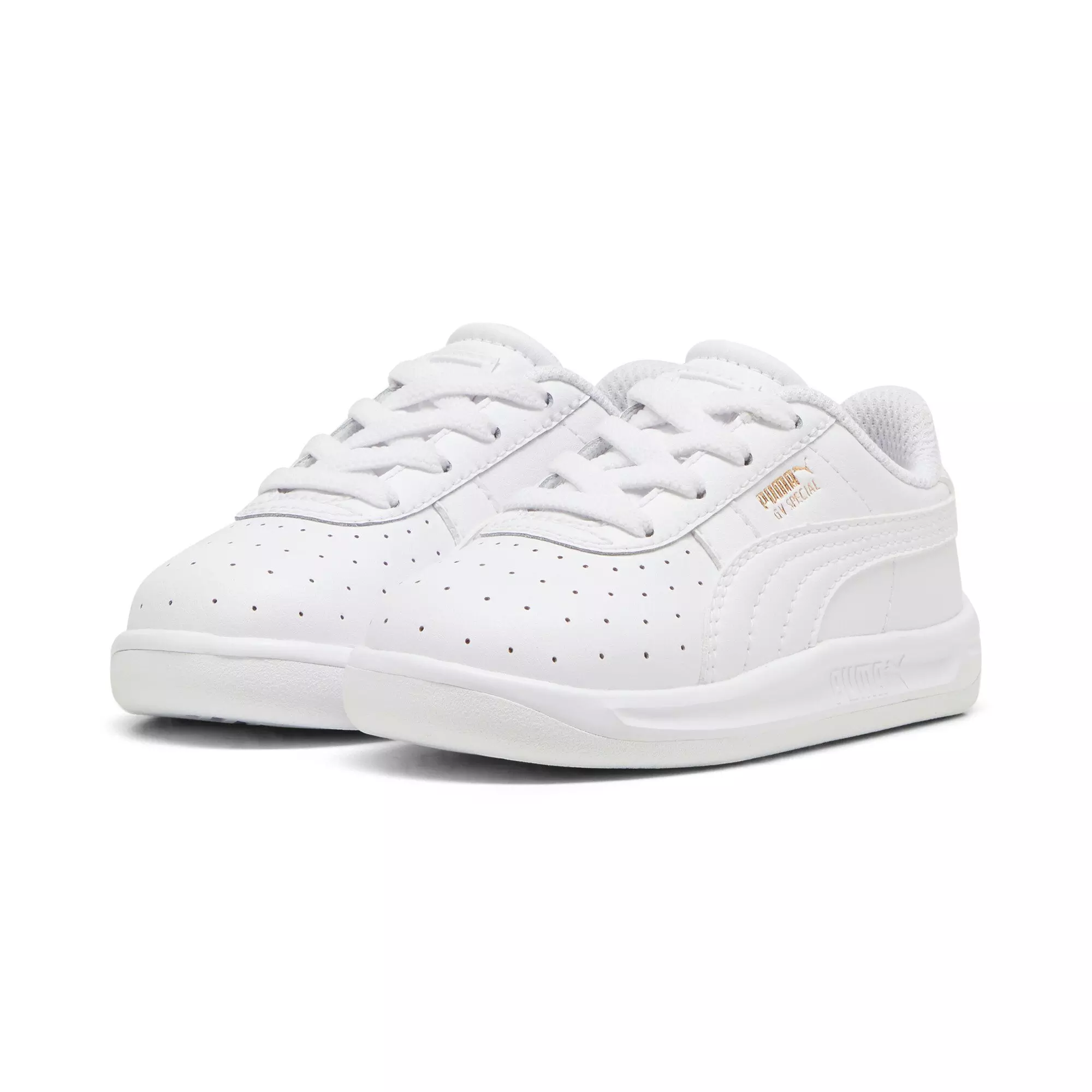 PUMA GV Special "PUMA White/PUMA White" Infant Boys' Shoe - WHITE/WHITE