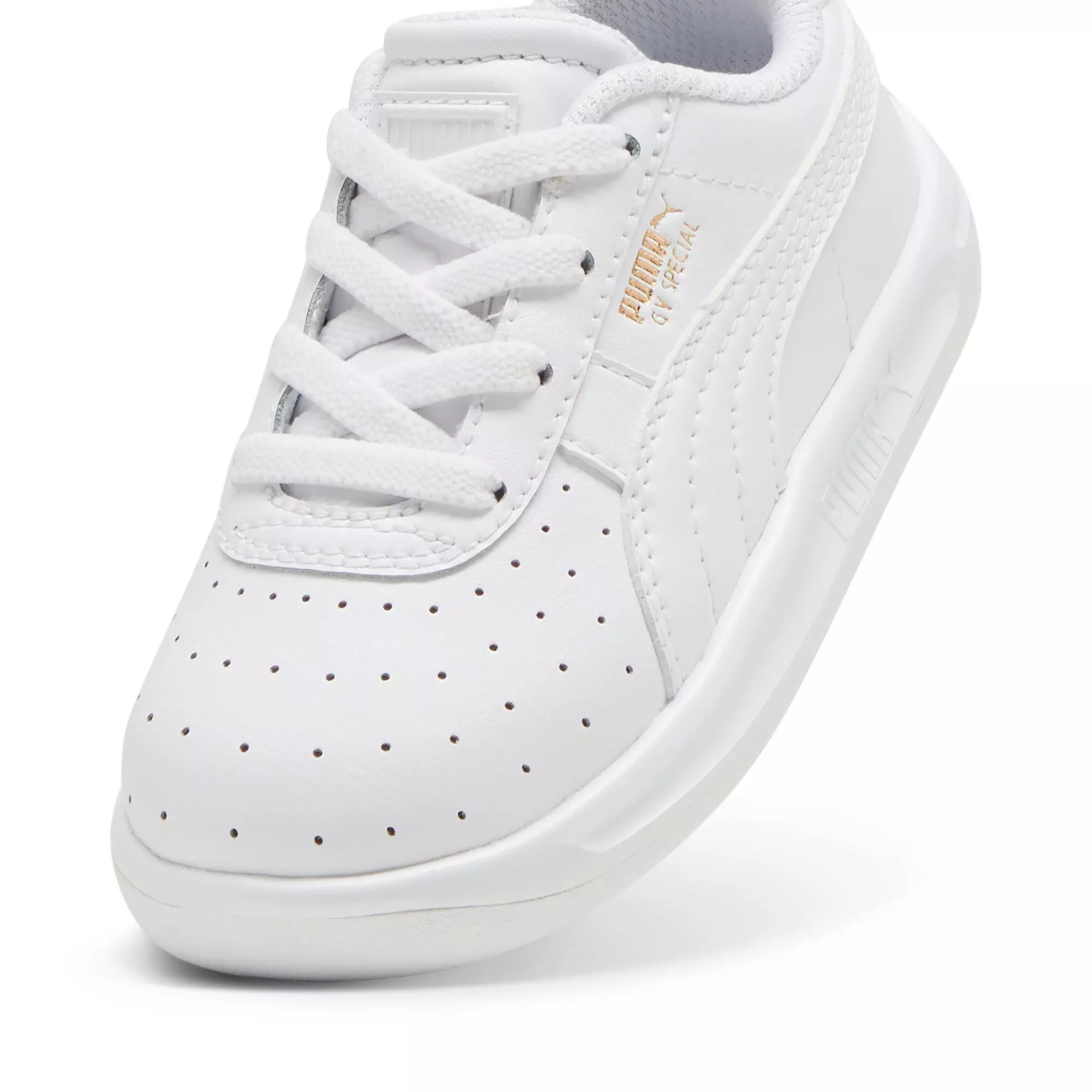 PUMA GV Special "PUMA White/PUMA White" Infant Boys' Shoe - WHITE/WHITE