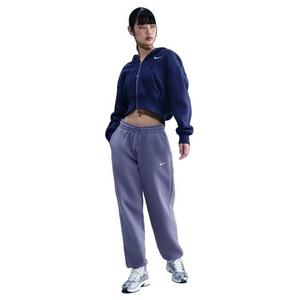 Nike Women's Sportswear Phoenix Fleece High-Waisted Oversized Sweatpants - Blue
