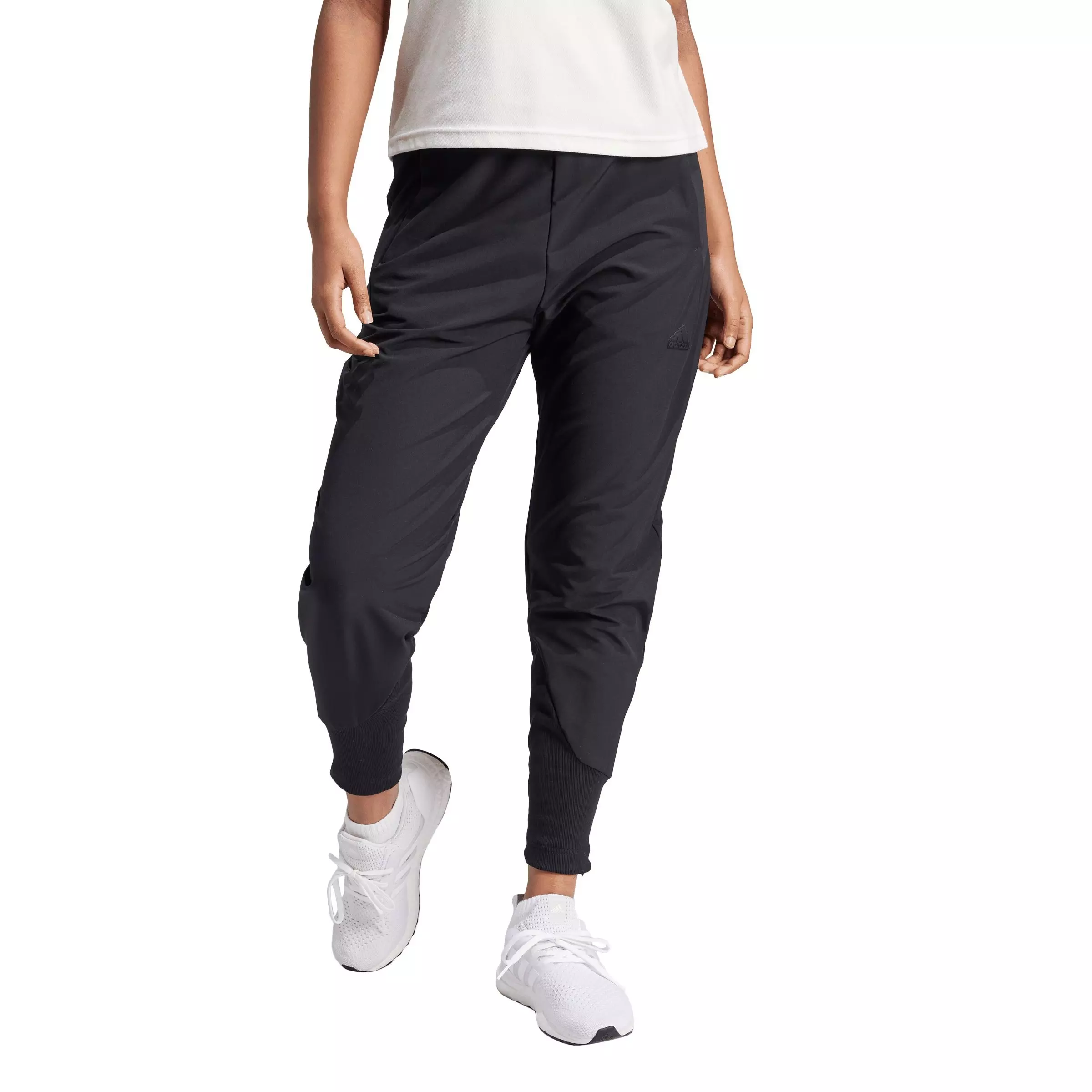 adidas Women's Z.N.E. Woven Trousers - Black - BLACK