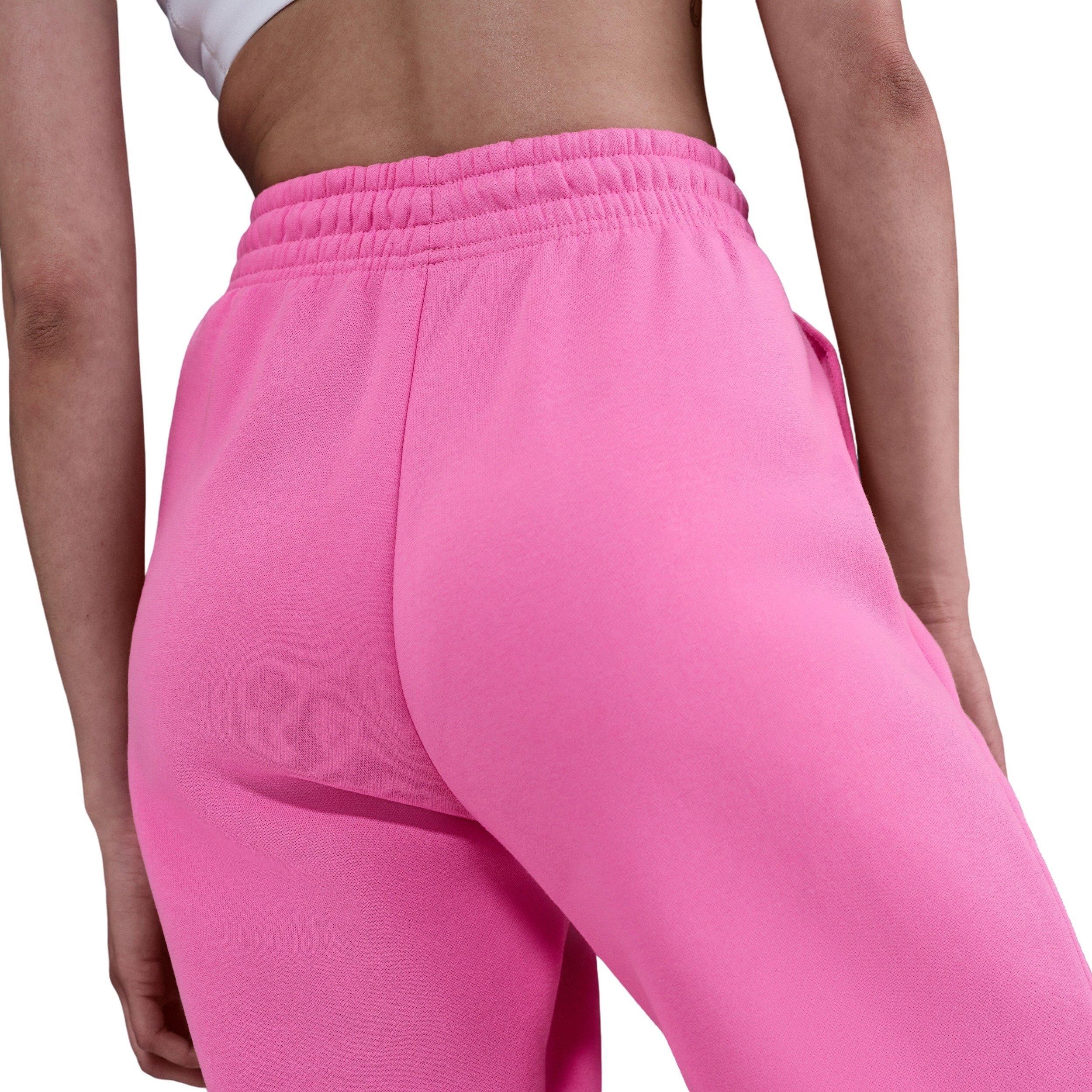 Nike Women's Sportswear Phoenix Fleece High-Waisted Oversized Sweatpants - Pink - PINK Thumbnail View 2
