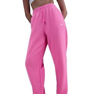 Nike Women's Sportswear Phoenix Fleece High-Waisted Oversized Sweatpants - Pink