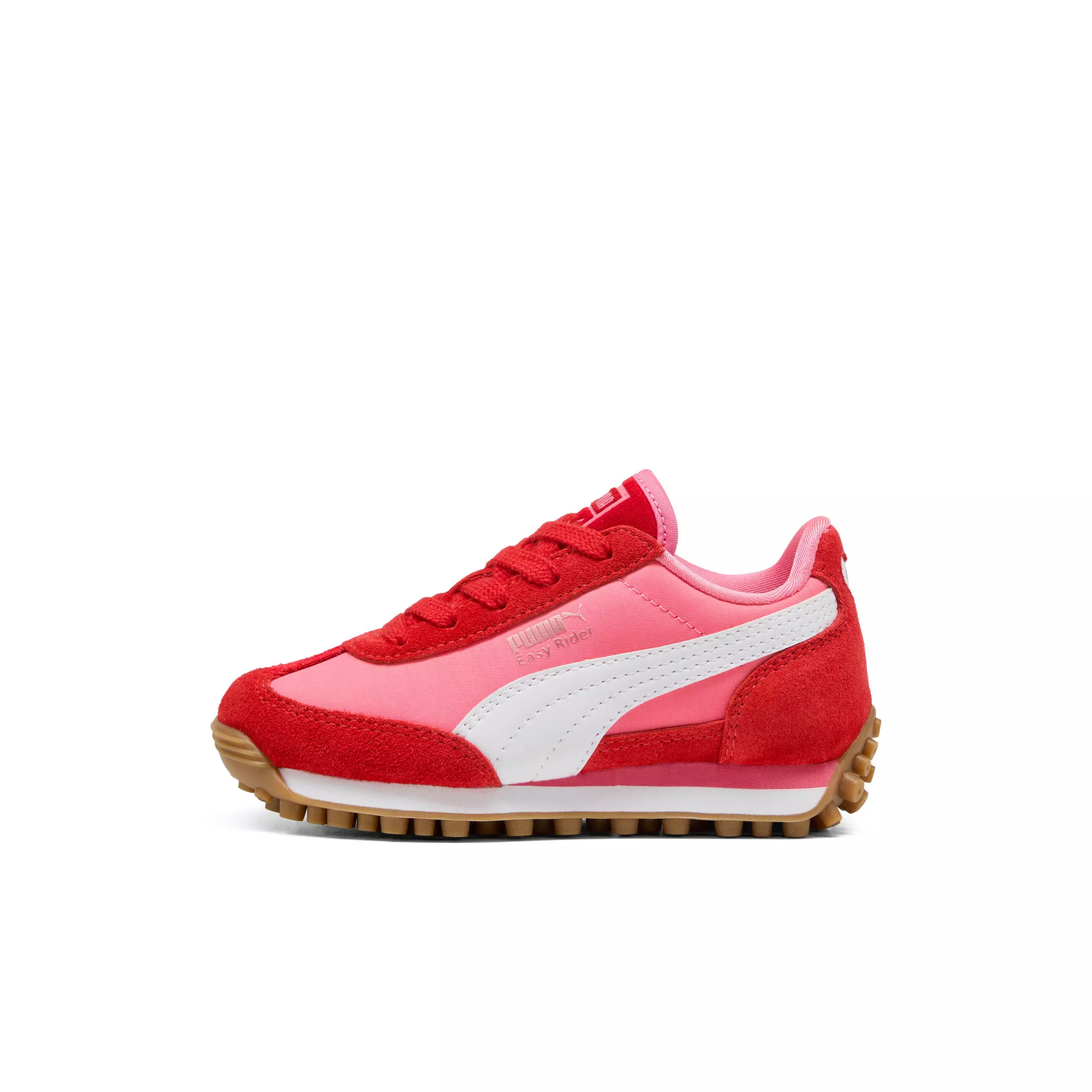PUMA Easy Rider Love "Magic Rose/For All Time Red/PUMA White" Preschool Girls' Shoe - ROSE/RED/WHITE