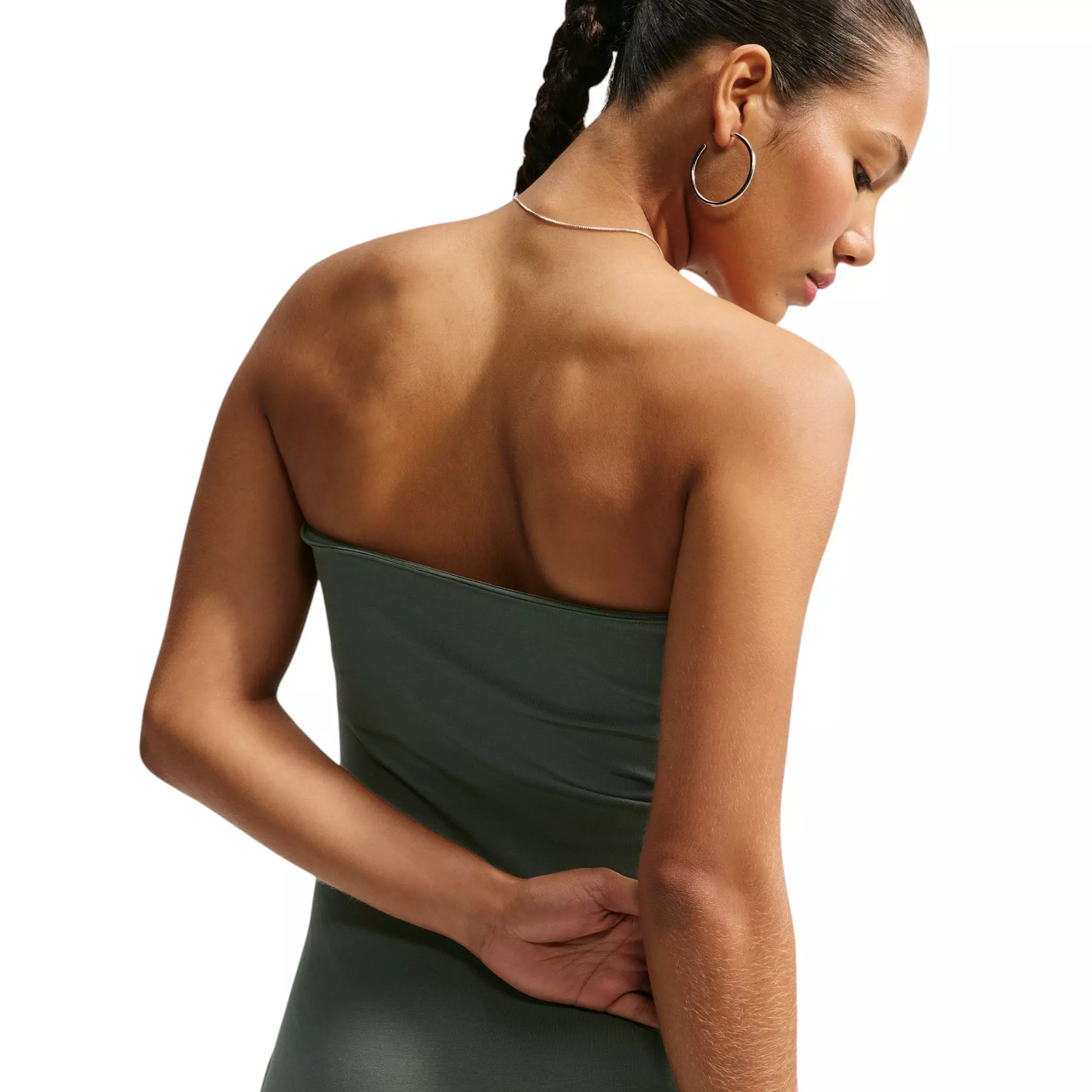 Nike Women's Sportswear Tight Tube Dress - Camo Green - CAMO GREEN
