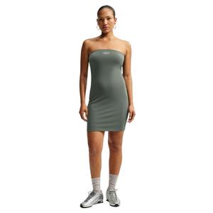 Nike Women's Sportswear Tight Tube Dress - Camo Green - CAMO GREEN