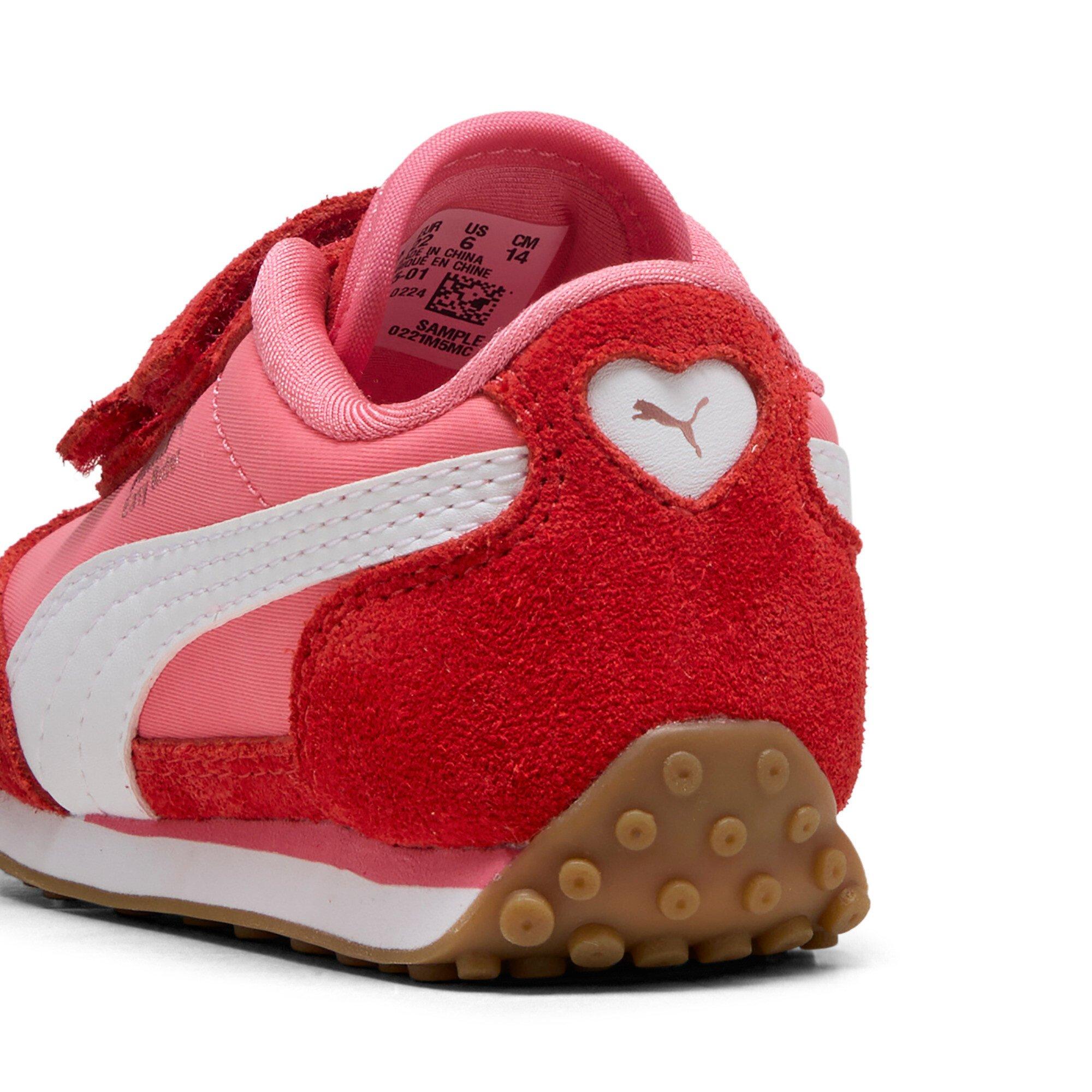 PUMA Easy Rider Love "Magic Rose/For All Time Red/PUMA White" Infant Girls' Shoe - ROSE/RED/WHITE Thumbnail View 6