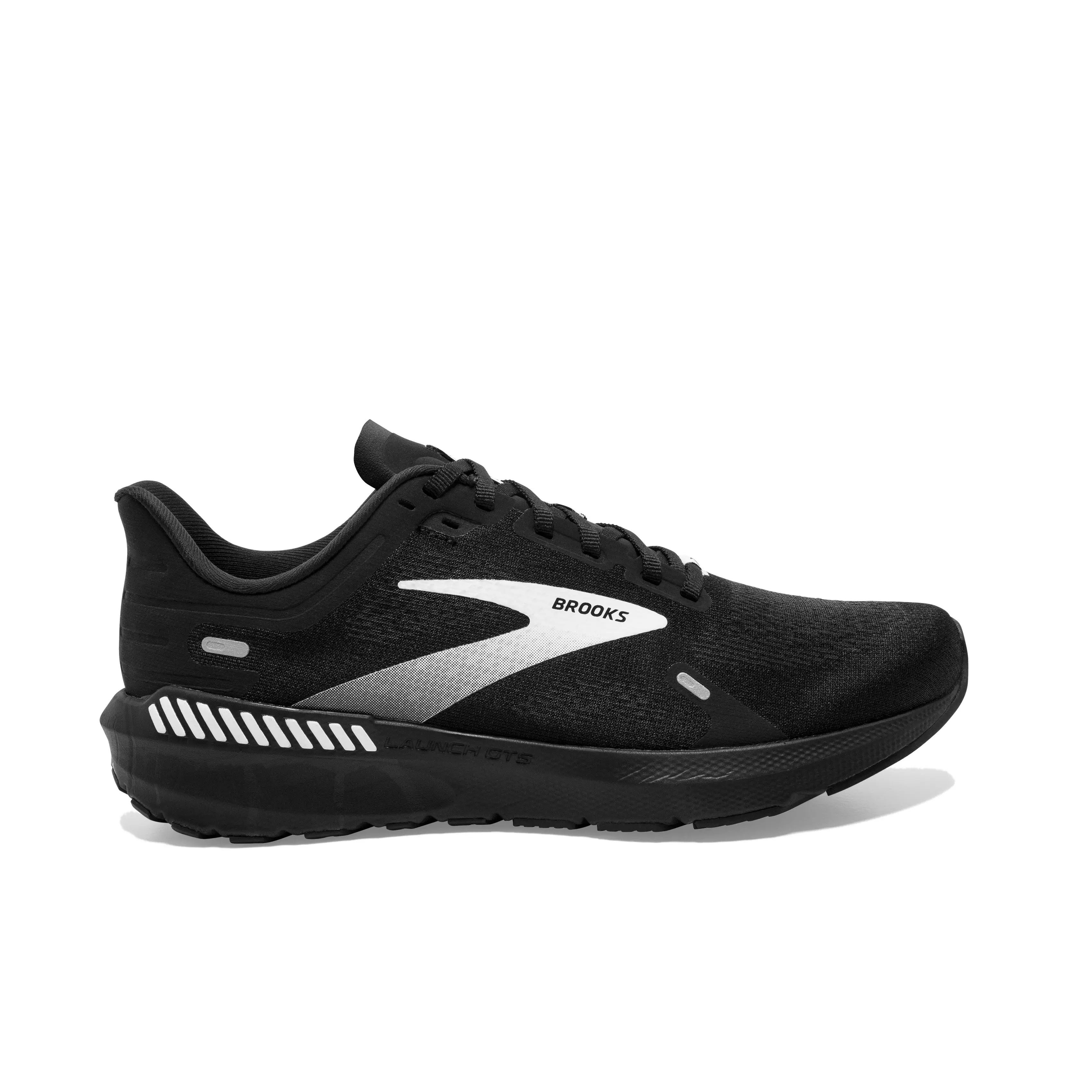 Brooks Launch GTS 9 "Black/White" Men's Running Shoe - BLACK/WHITE