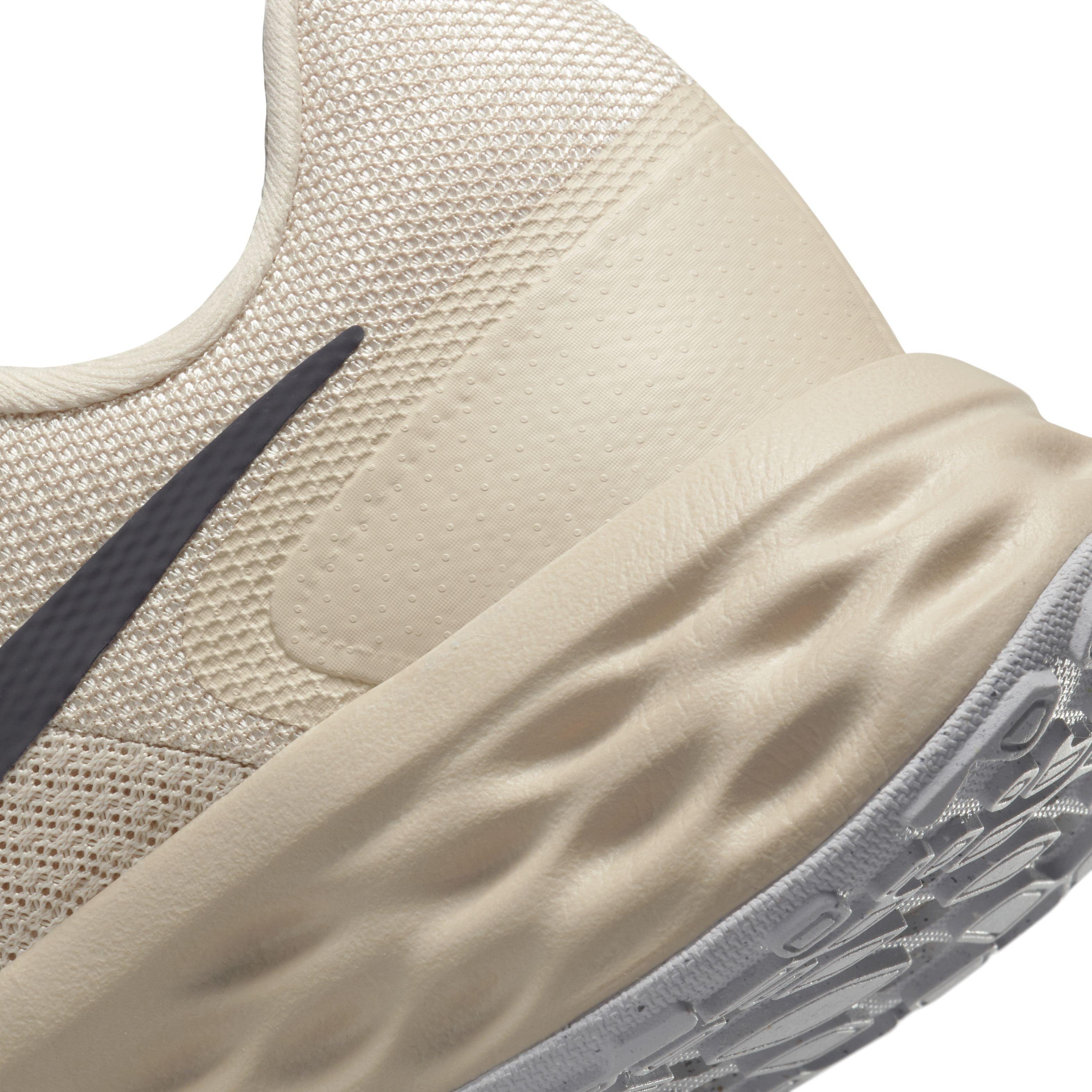 Nike Revolution 6 Next Nature "Oatmeal/Oxygen Purple/Gridiron" Men's Running Shoe - OATMEAL/PURPLE/GRIDIRON Thumbnail View 8