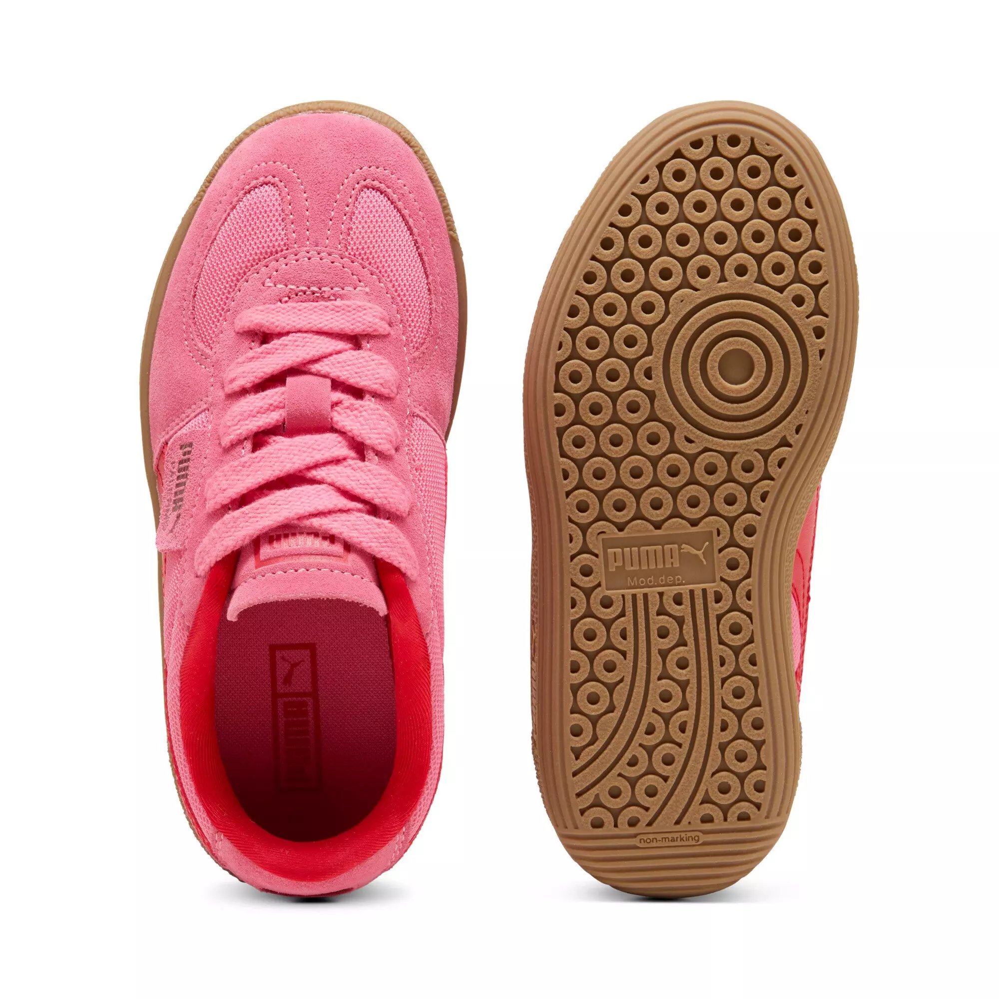 PUMA Palermo Love "Magic Rose/For All Time Red" Preschool Girls' Shoe - ROSE/RED