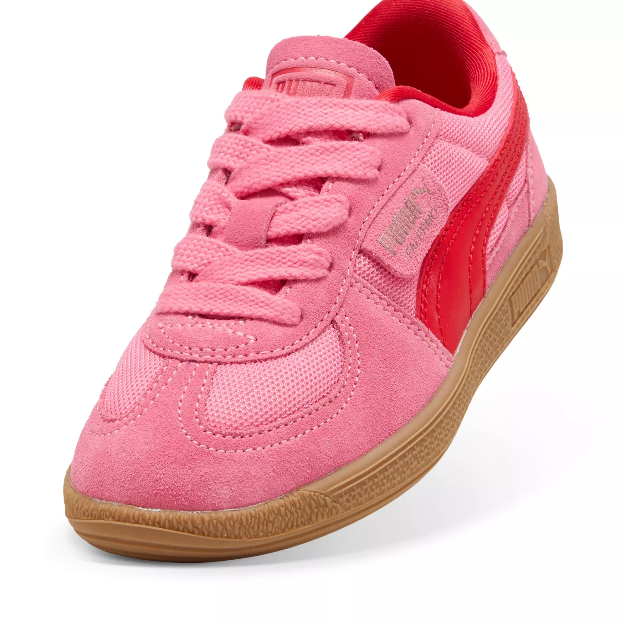 PUMA Palermo Love "Magic Rose/For All Time Red" Preschool Girls' Shoe - ROSE/RED