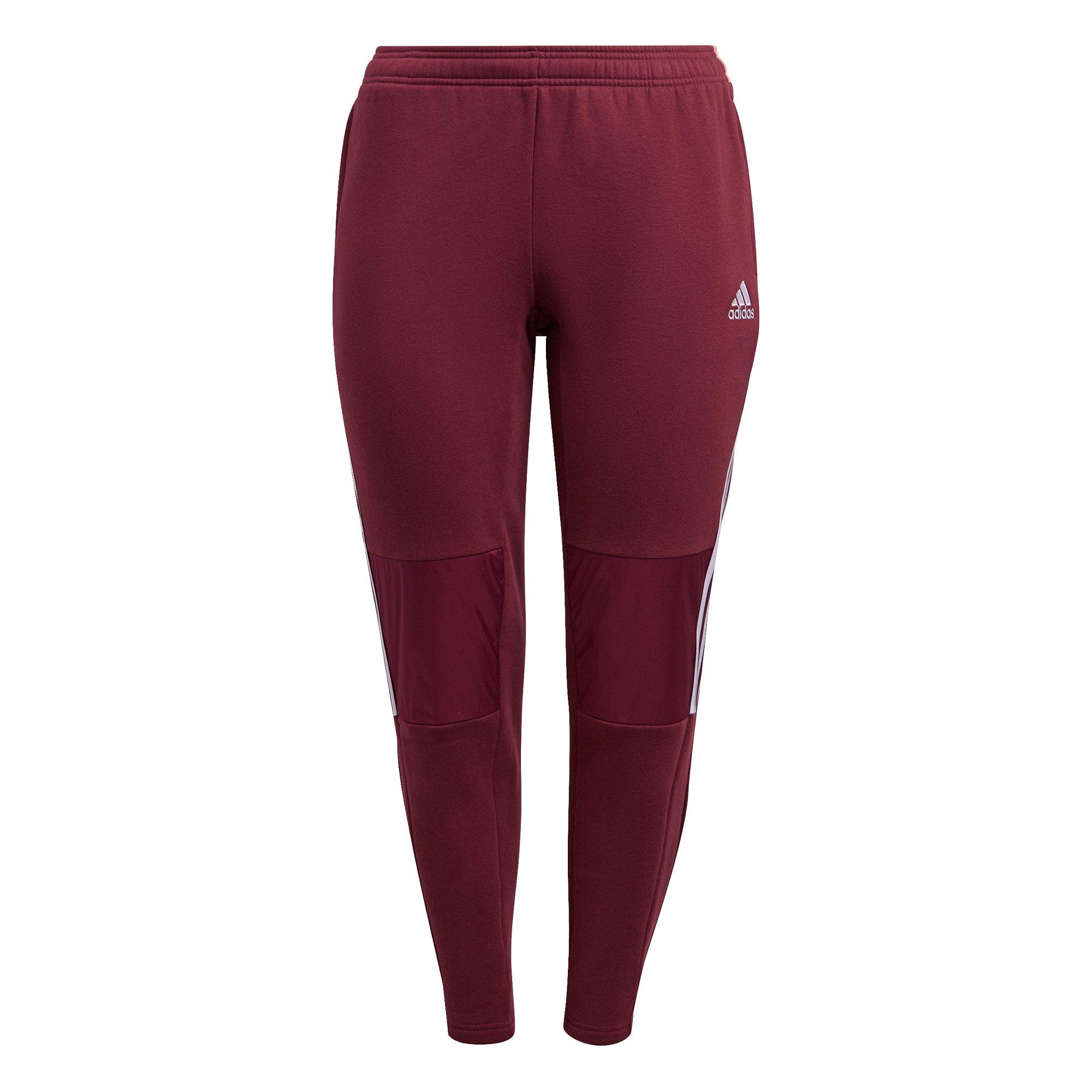 adidas Women's Tiro Winterized Crimson Track Pants-Plus Size - CRIMSON Thumbnail View 2