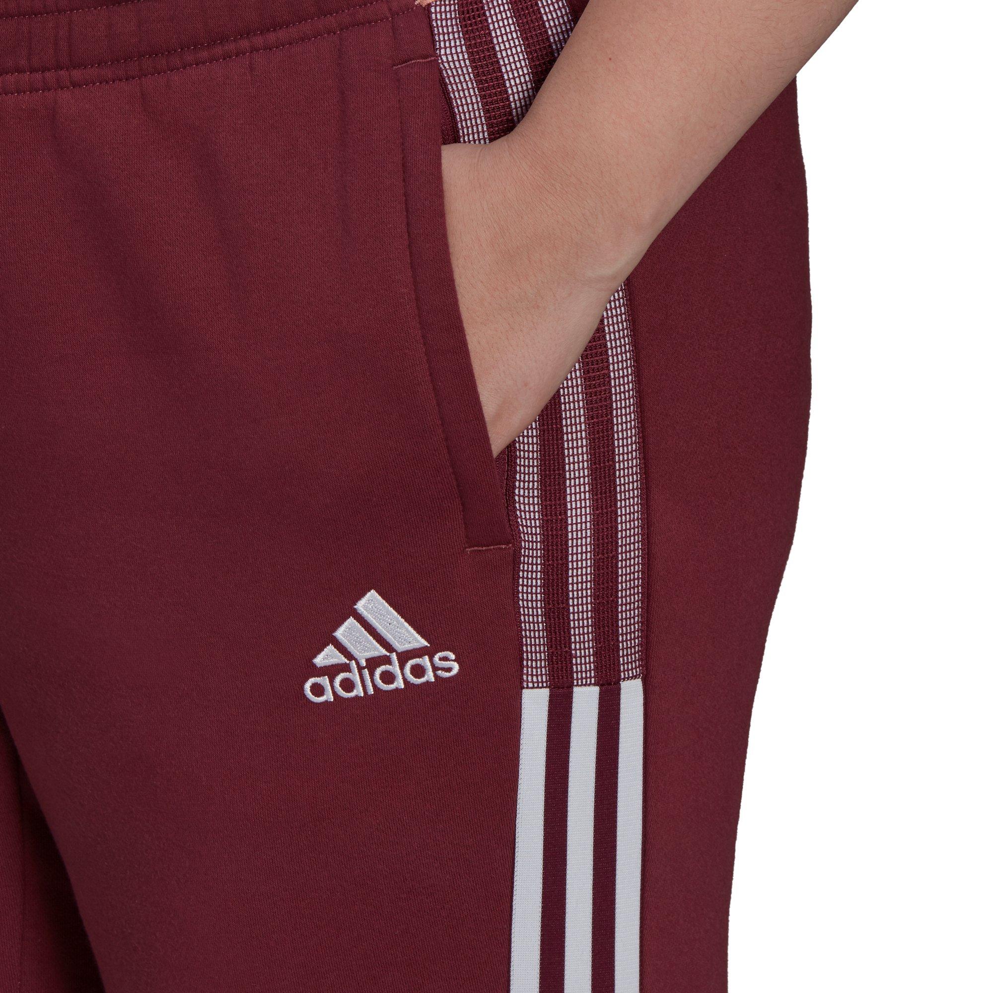 adidas Women's Tiro Winterized Crimson Track Pants-Plus Size - CRIMSON Thumbnail View 5