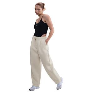 Nike Women's Sportswear Modern Fleece Mid-Rise Loose Pants - Ivory