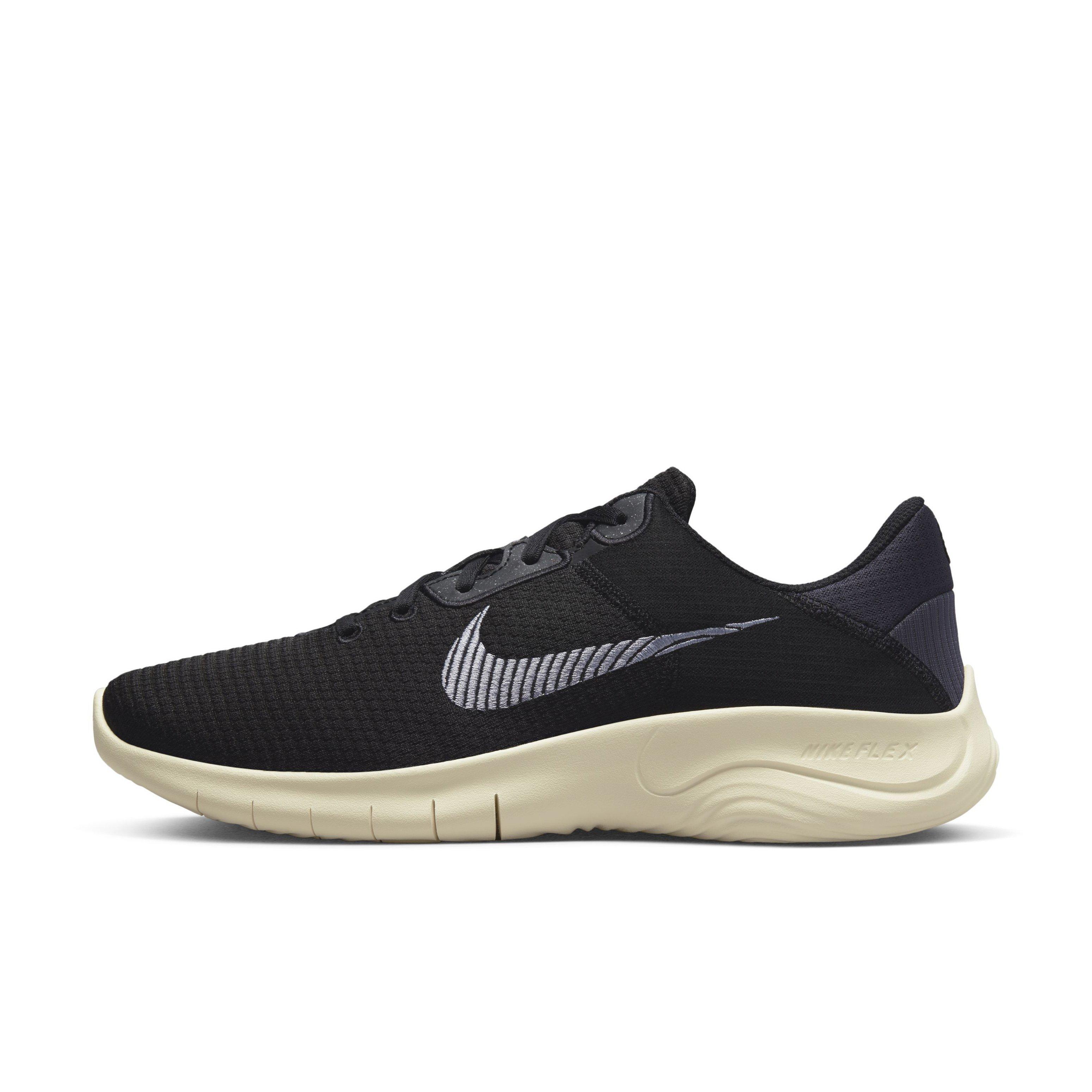 Nike Flex Experience Run 11 Next Nature "Black/Gridiron/Coconut Milk/Indigo Haze" Men's Running Shoe - BLACK/GRIDIRON/MILK/INDIGO Thumbnail View 2