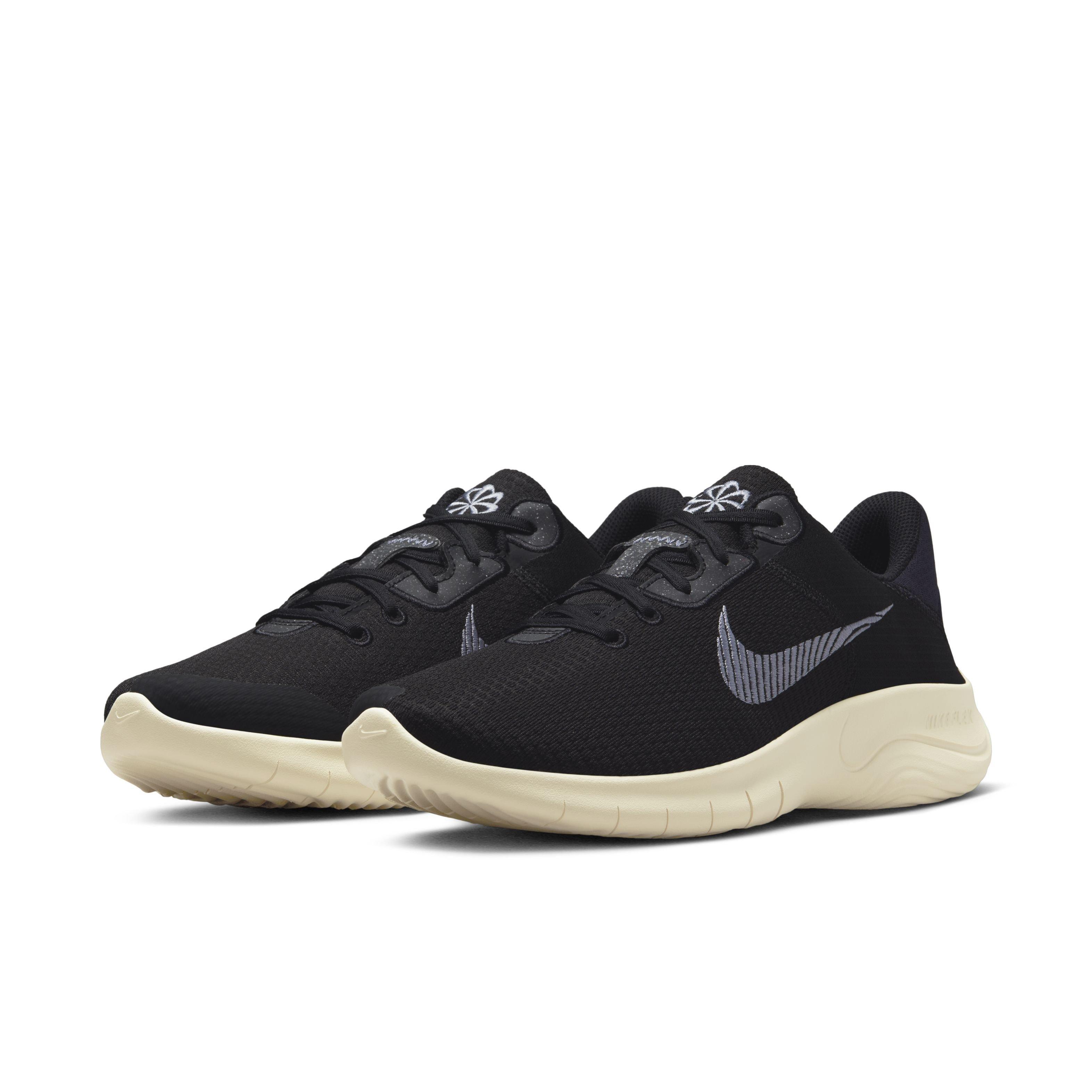 Nike Flex Experience Run 11 Next Nature "Black/Gridiron/Coconut Milk/Indigo Haze" Men's Running Shoe - BLACK/GRIDIRON/MILK/INDIGO Thumbnail View 3