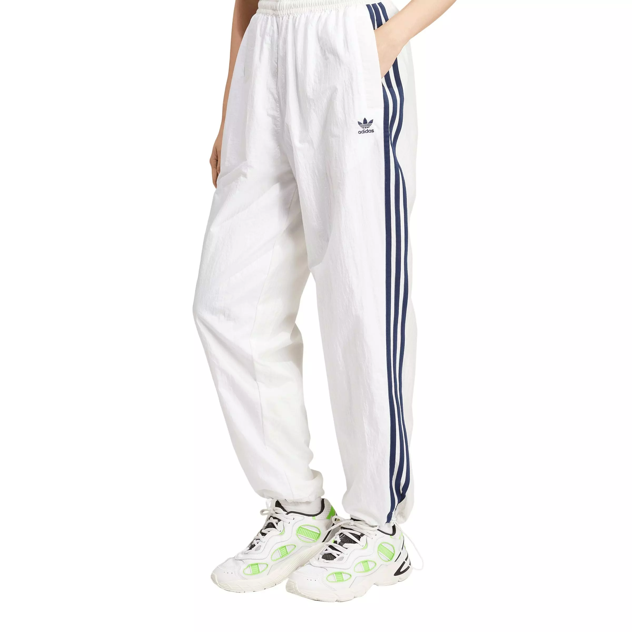 adidas Originals Women's Woven Balloon Trousers - White - WHITE