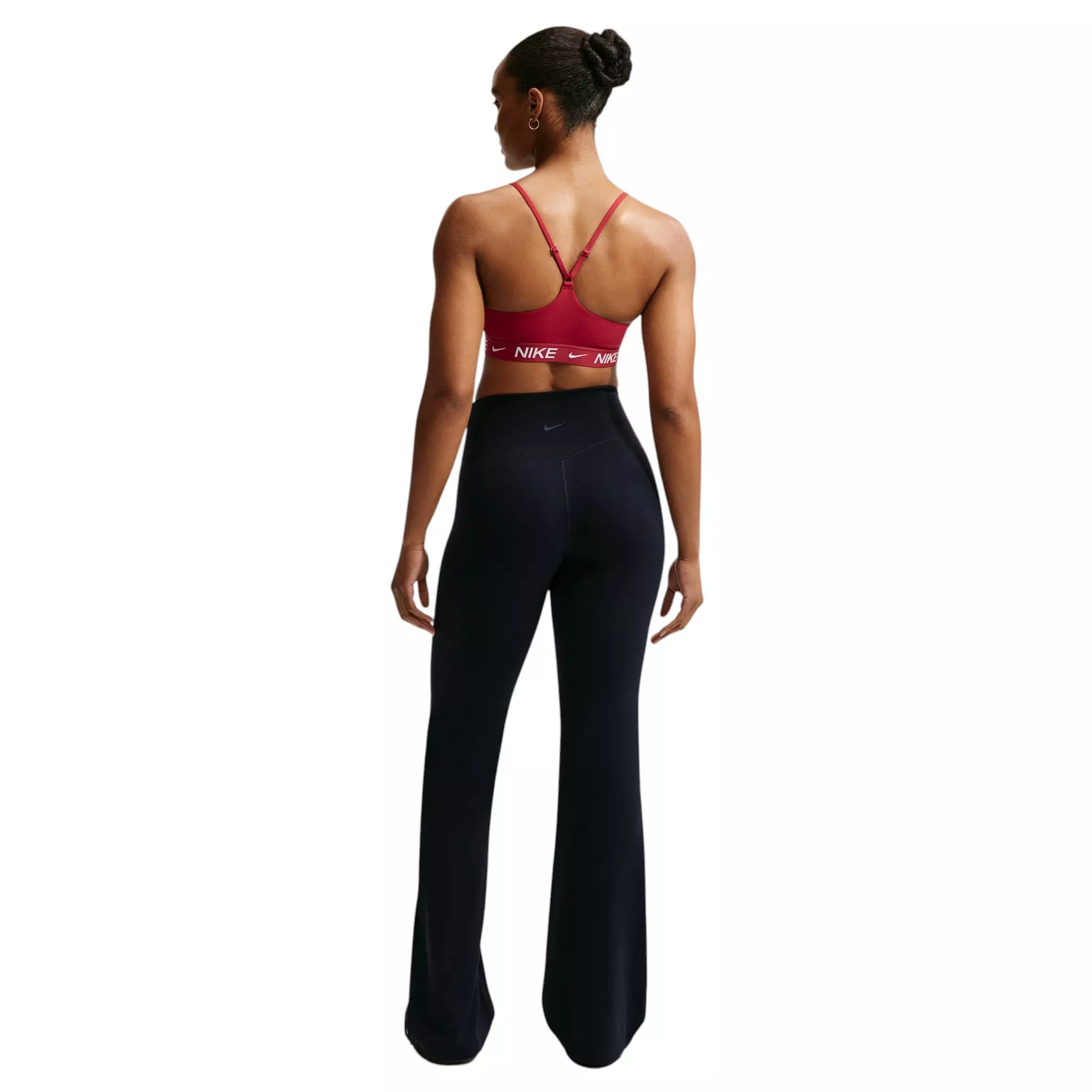 Nike Women's Indy Light Support Padded Adjustable Sports Bra - Red - RED