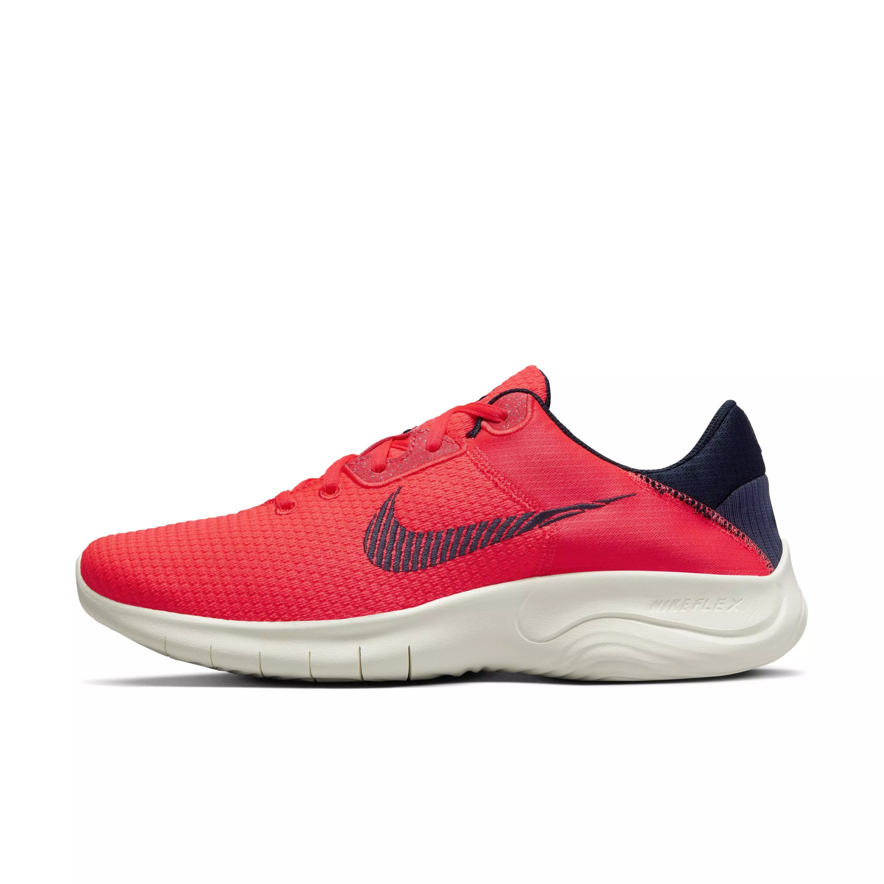 Nike Flex Experience Run 11 Next Nature "Bright Crimson/Sail/Obsidian" Men's Running Shoe - CRIMSON/SAIL/OBSIDIAN