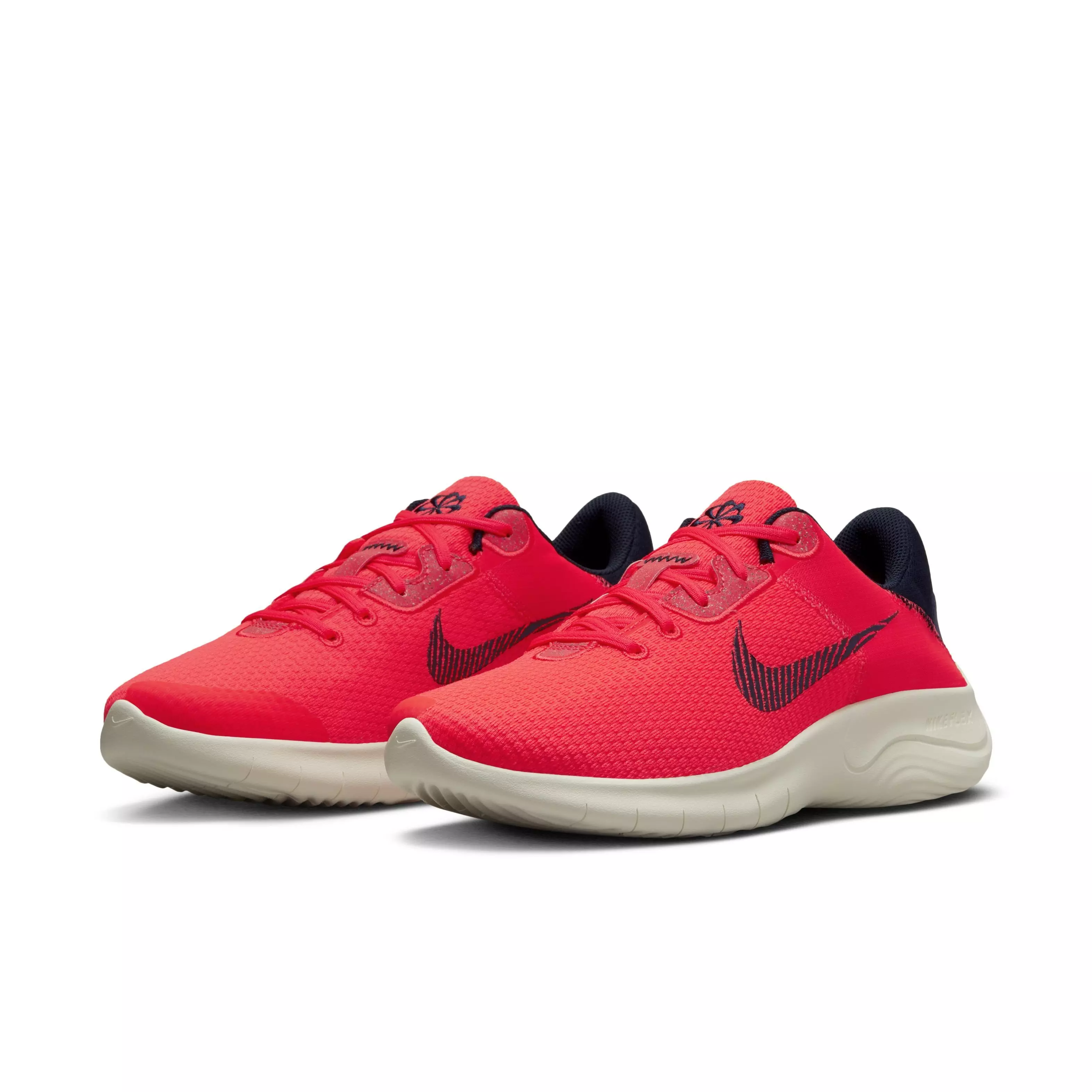 Nike Flex Experience Run 11 Next Nature "Bright Crimson/Sail/Obsidian" Men's Running Shoe - CRIMSON/SAIL/OBSIDIAN