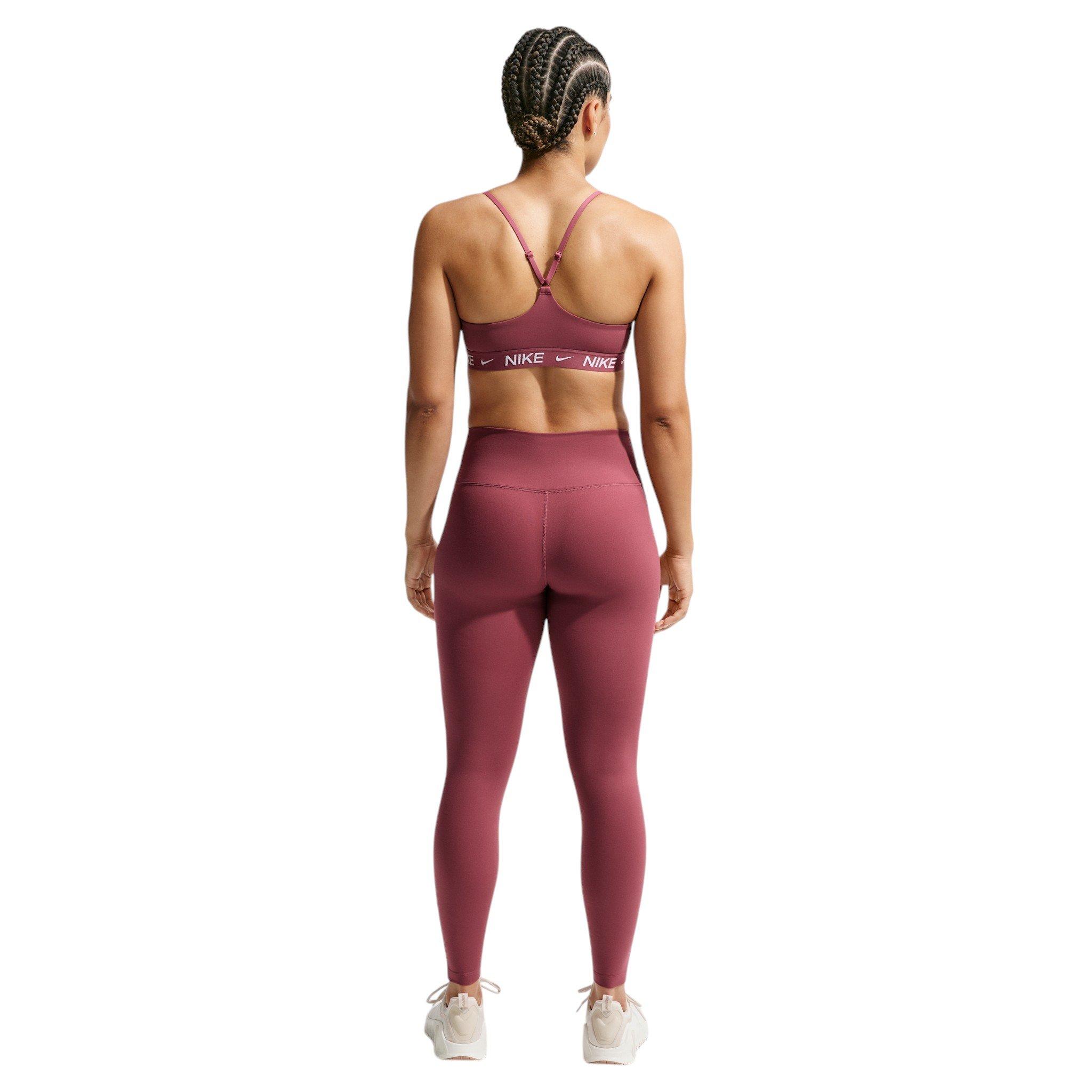 Nike Women's Indy Light Support Padded Adjustable Sports Bra - Pink Smoke - PINK SMOKE Thumbnail View 5