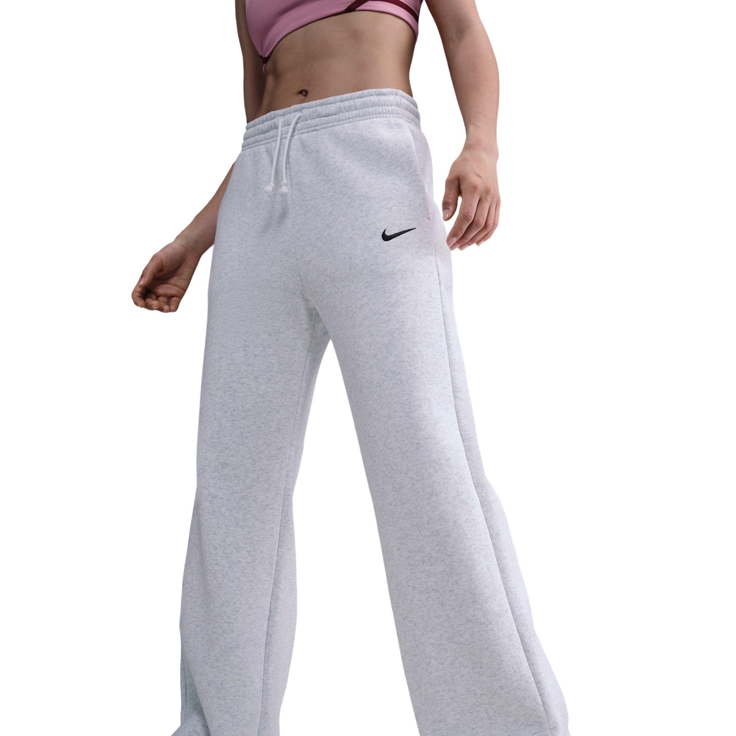 Nike Women's Sportswear Phoenix Fleece High-Waisted Wide-Leg Pants - Birch - BIRCH Thumbnail View 3