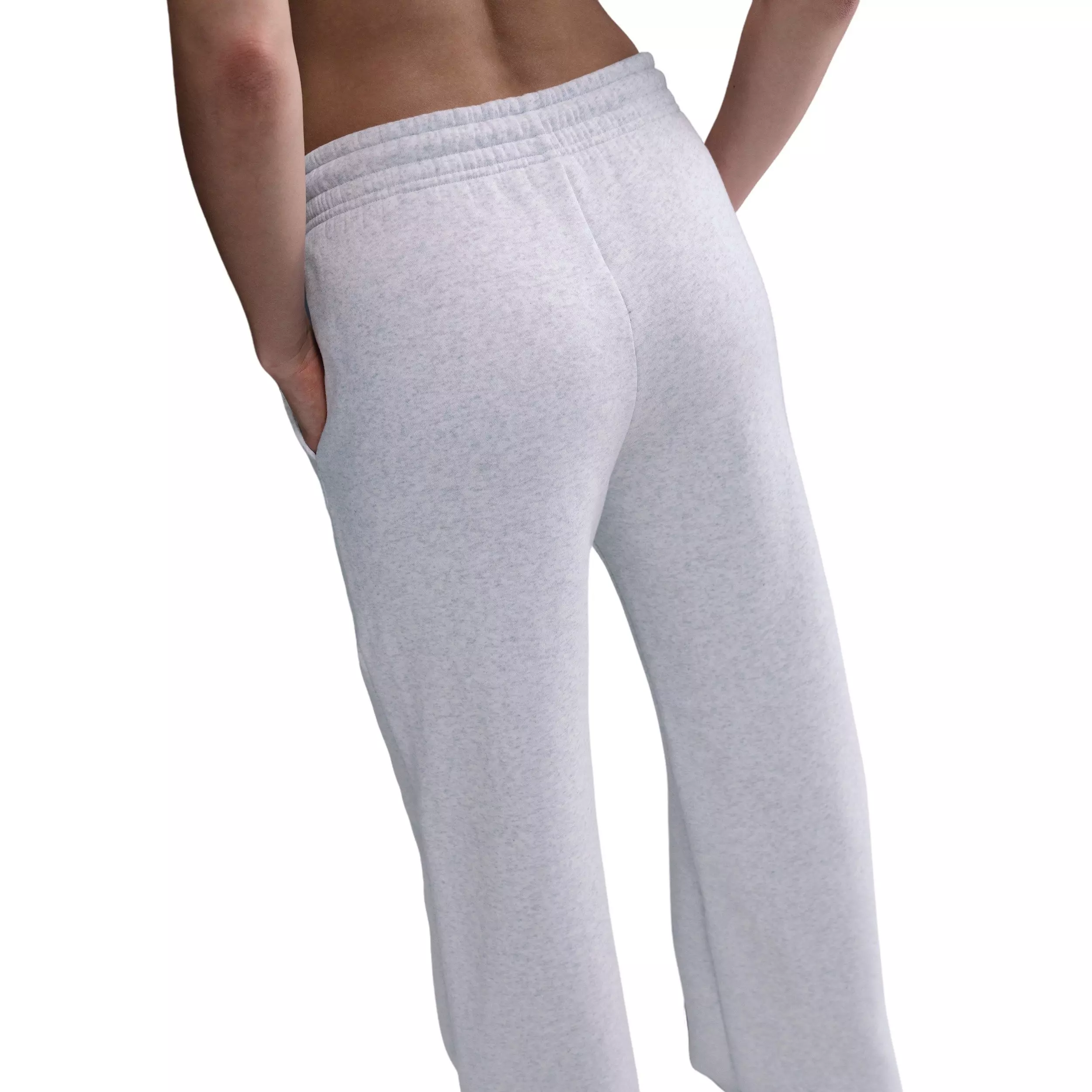 Nike Women's Sportswear Phoenix Fleece High-Waisted Wide-Leg Pants - Birch - BIRCH