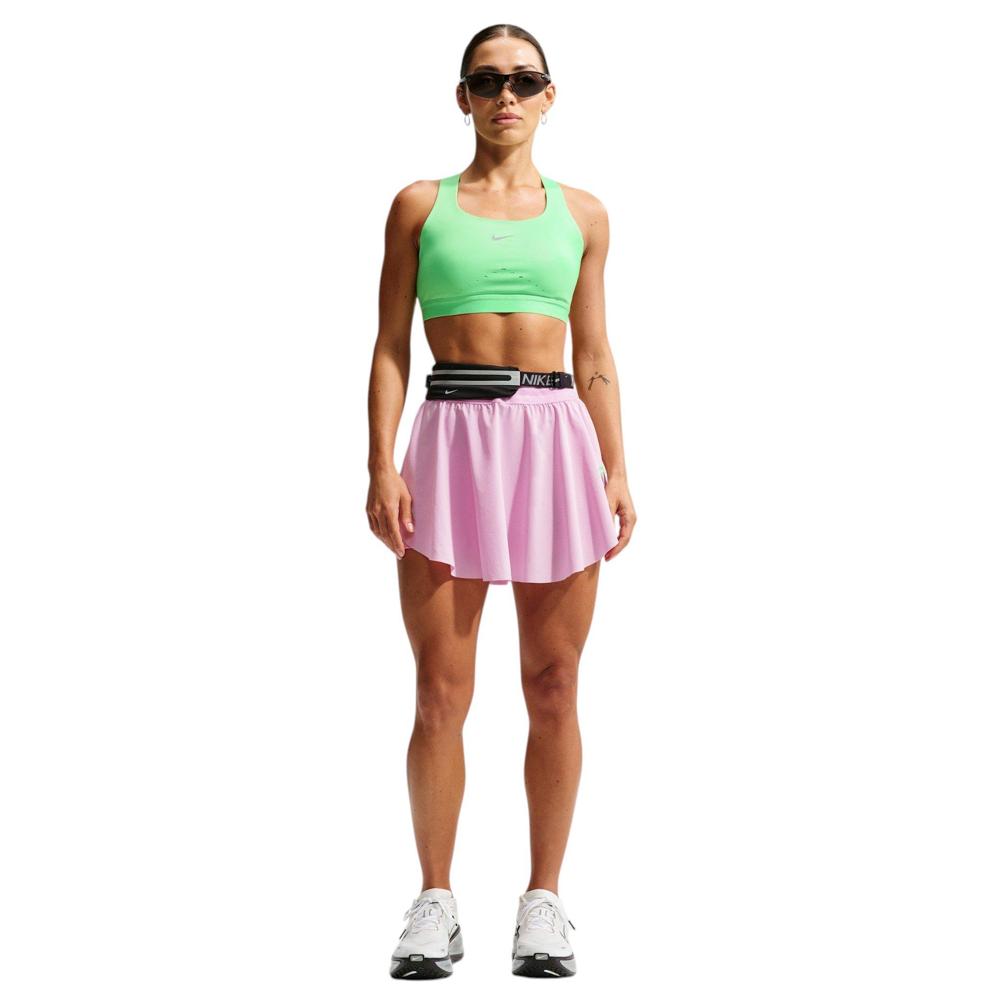 Nike Women's Swift High-Support Lightly Lined Sports Bra - Green - GREEN