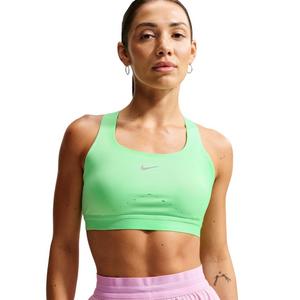 Nike Women's Swift High-Support Lightly Lined Sports Bra - Green - GREEN