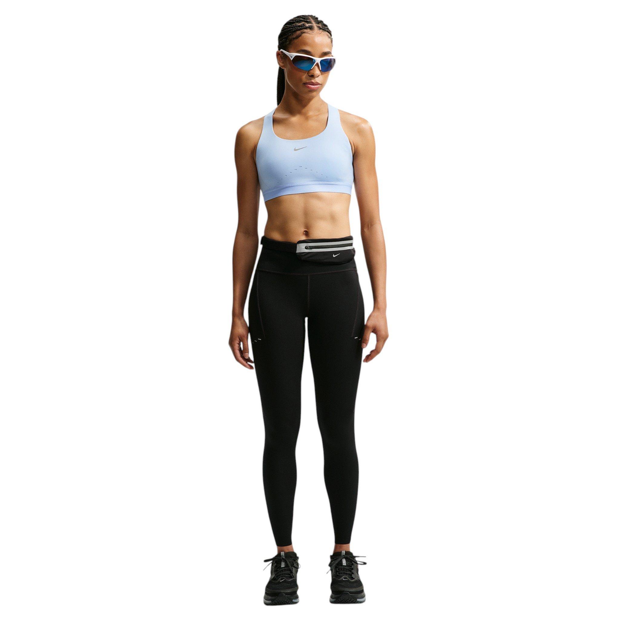 Nike Women's Swift High-Support Lightly Lined Sports Bra - Blue - BLUE