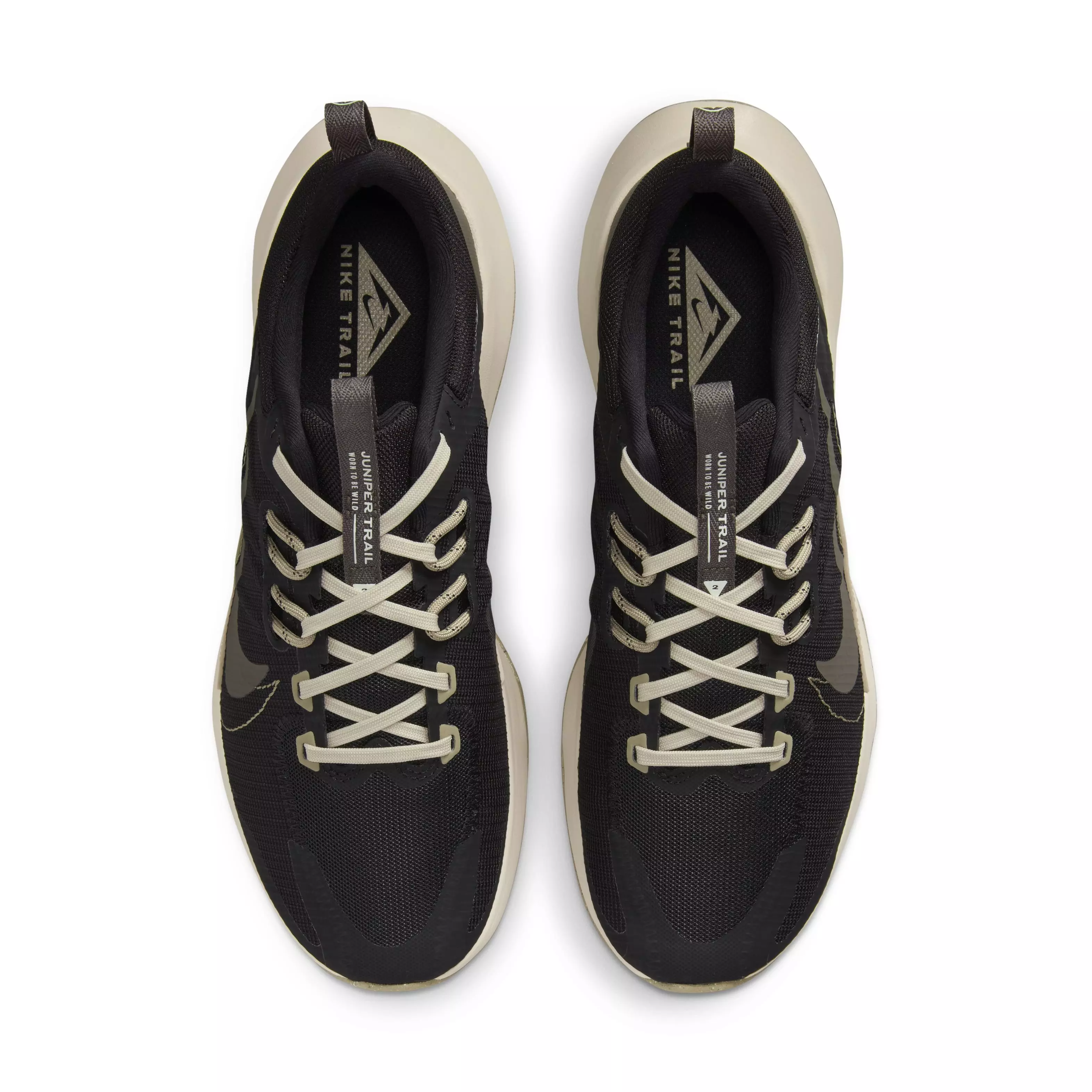 Nike Juniper Trail 2 Next Nature "Black/Khaki/Sanddrift/Ironstone" Men's Trail Running Shoe - BLACK/KHAKI/SANDDRIFT/IRONSTONE