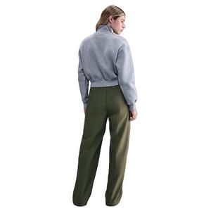 Nike Women's Sportswear Everything Wovens Mid-Rise Open-Hem Pants - Green