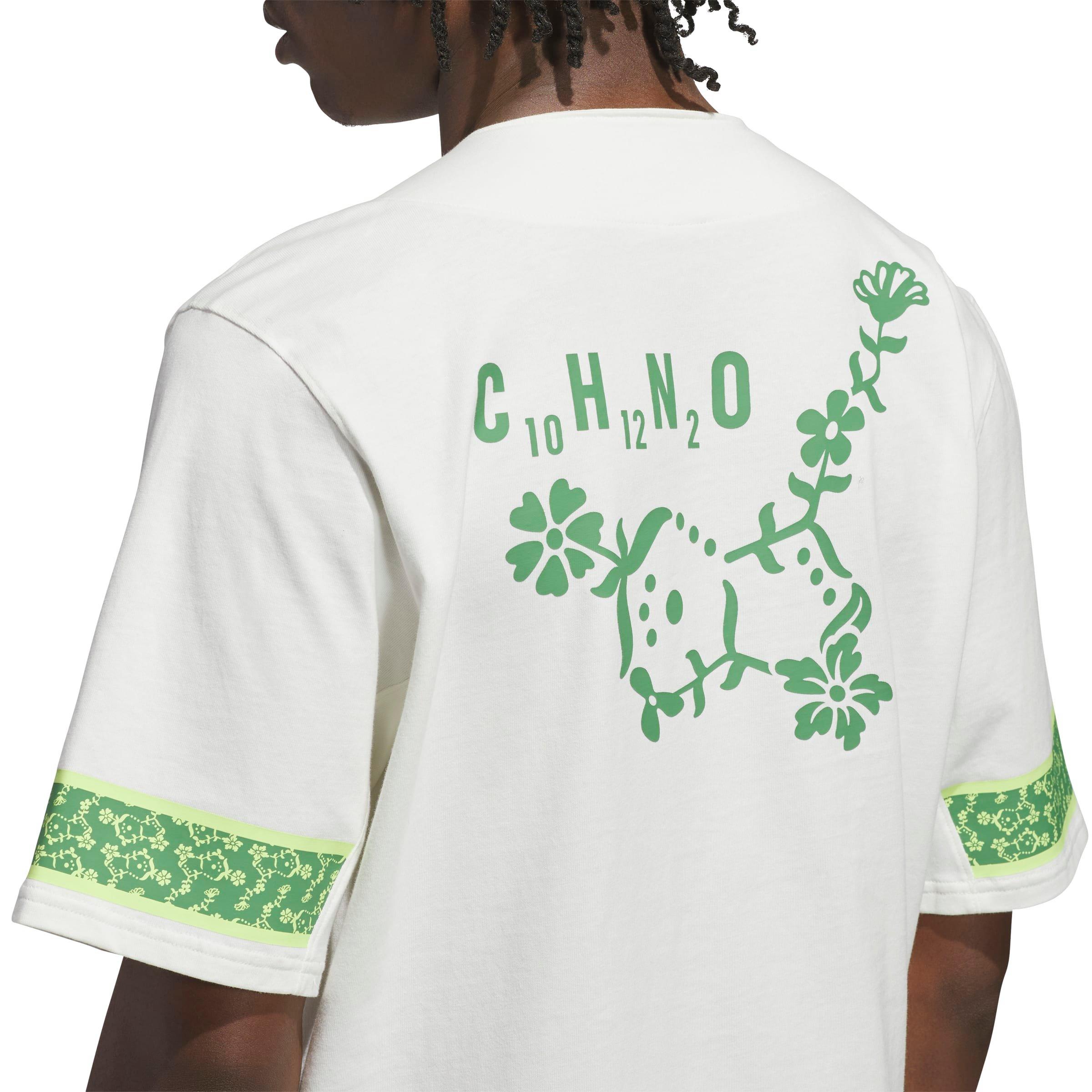 adidas Men's Together We Face Cotton Jersey-White - WHITE Thumbnail View 5