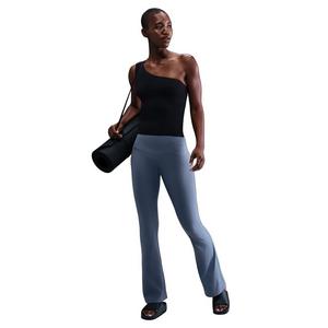 Nike Women's Zenvy High-Waisted Flare Leggings - Blue