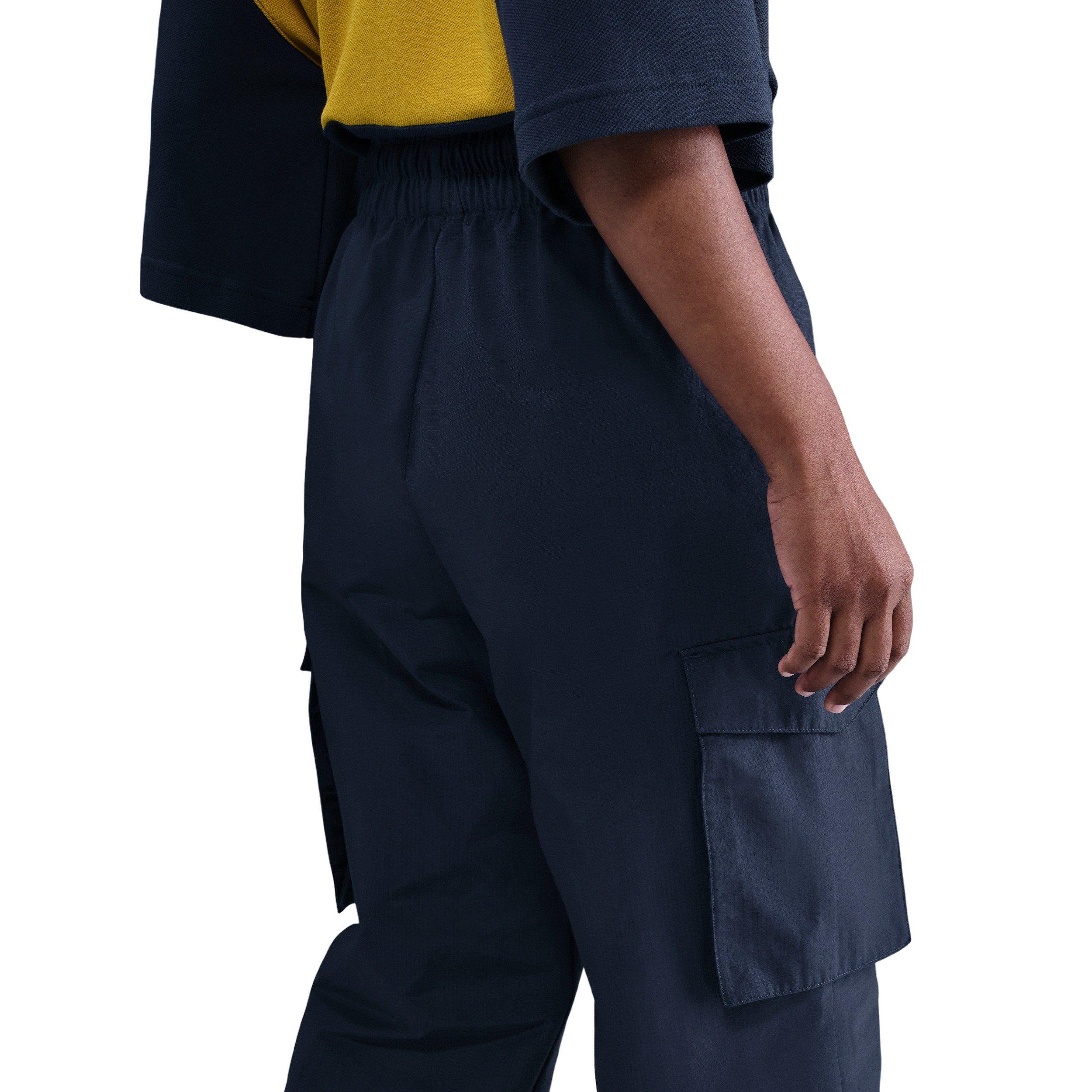 Nike Women's Sportswear Everything Wovens Mid-Rise Cargo Pants - Navy - NAVY Thumbnail View 2