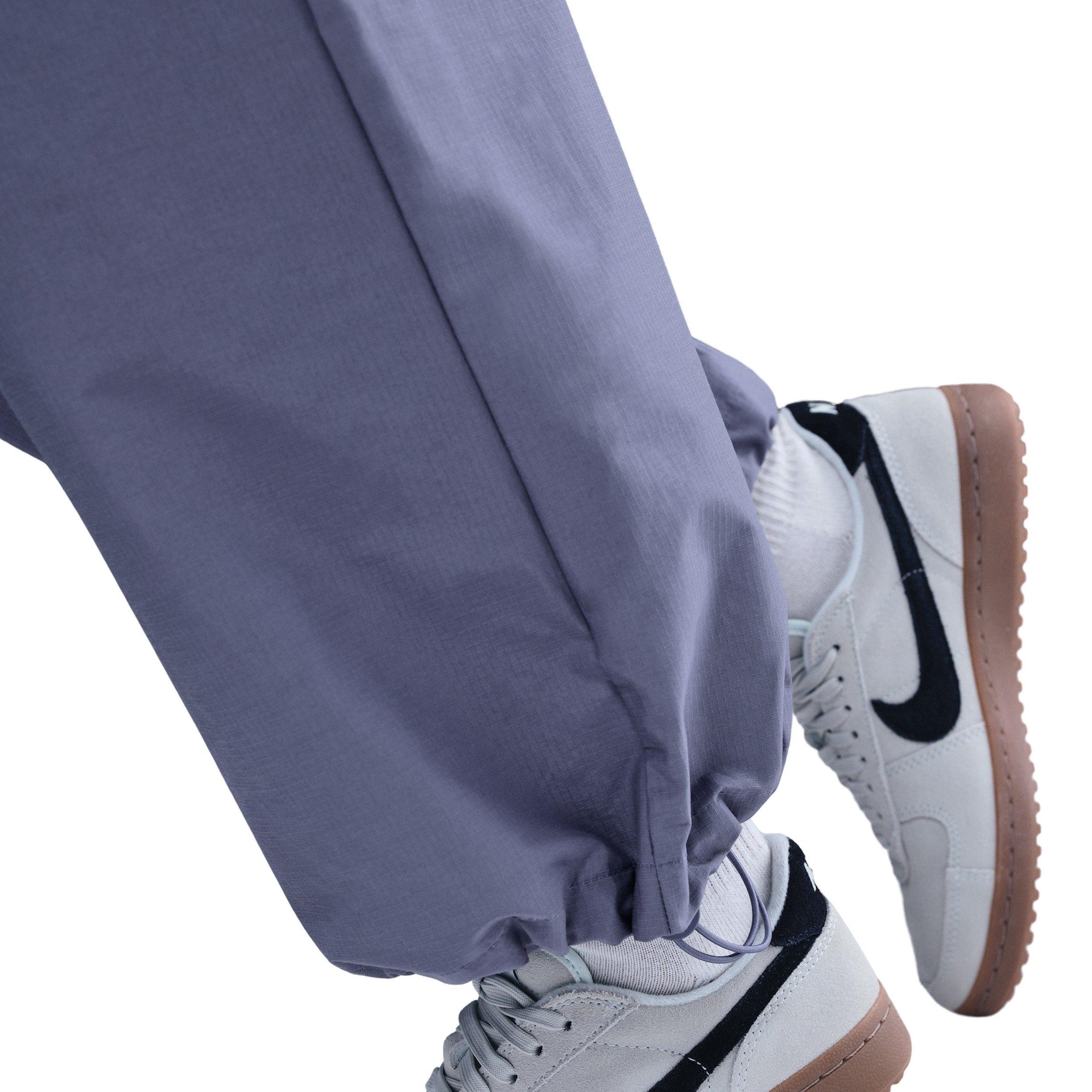 Nike Women's Sportswear Everything Wovens Mid-Rise Cargo Pants - Indigo - INDIGO Thumbnail View 6