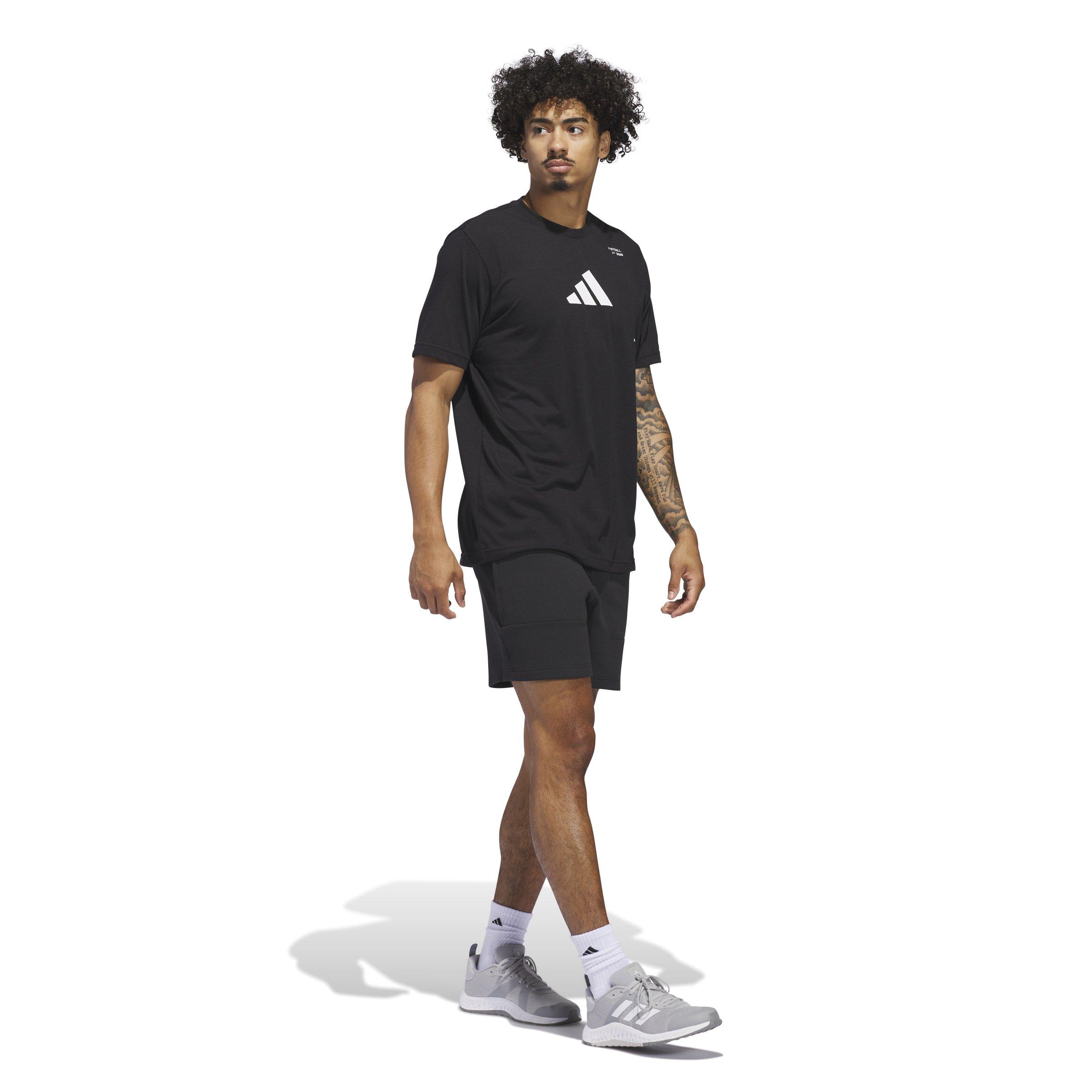 adidas Men's Baseball Catego Graphic Tee -Black - BLACK Thumbnail View 3