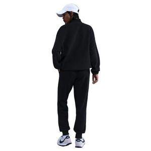 Nike Women's Sportswear Phoenix Plush Mid-Rise Cozy Fleece Joggers - Black