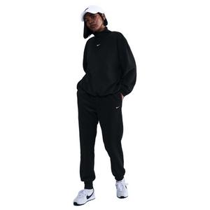Nike Women's Sportswear Phoenix Plush Mid-Rise Cozy Fleece Joggers - Black