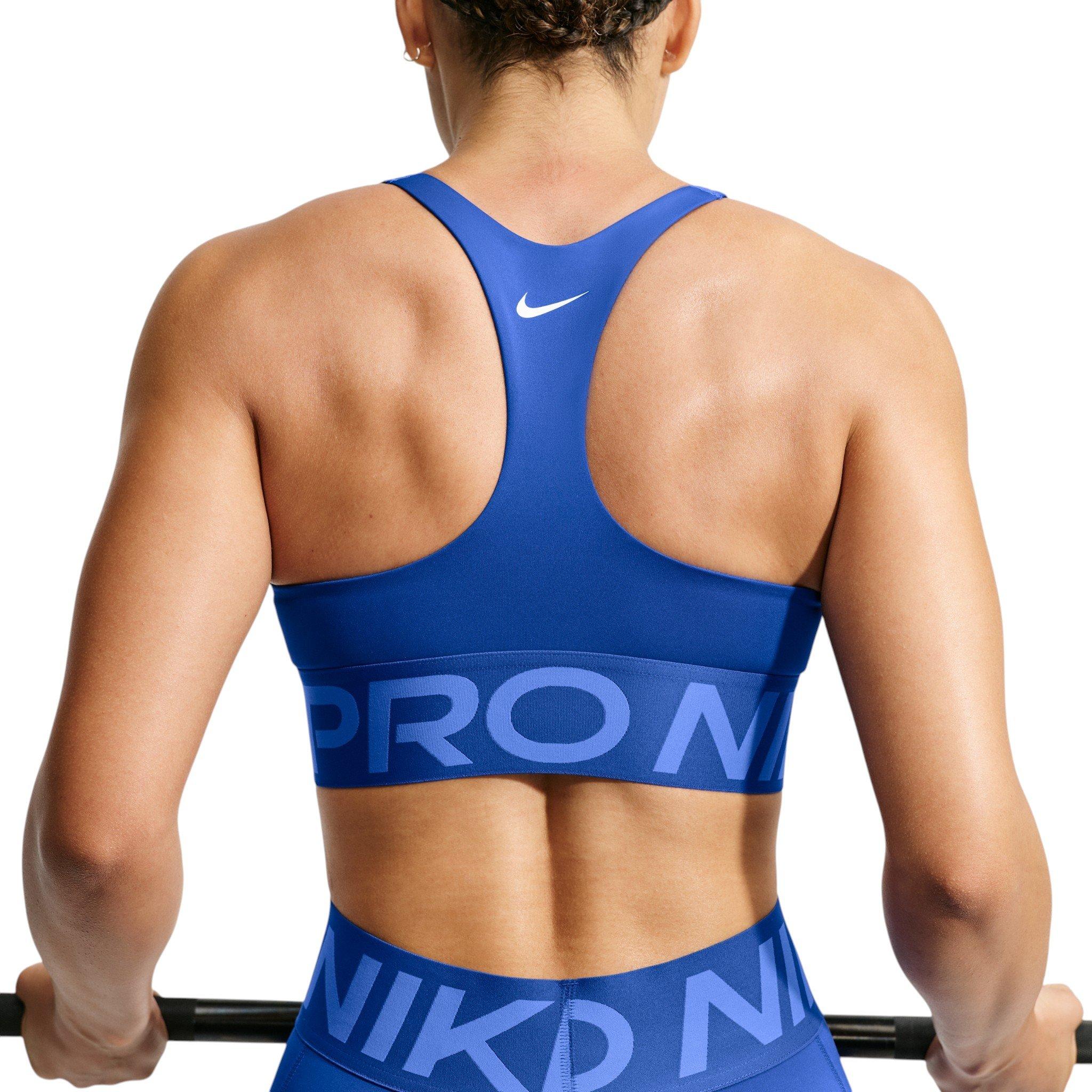 Nike Women's Pro Sculpt Medium-Support Padded Sports Bra - Royal Blue - ROYAL BLUE