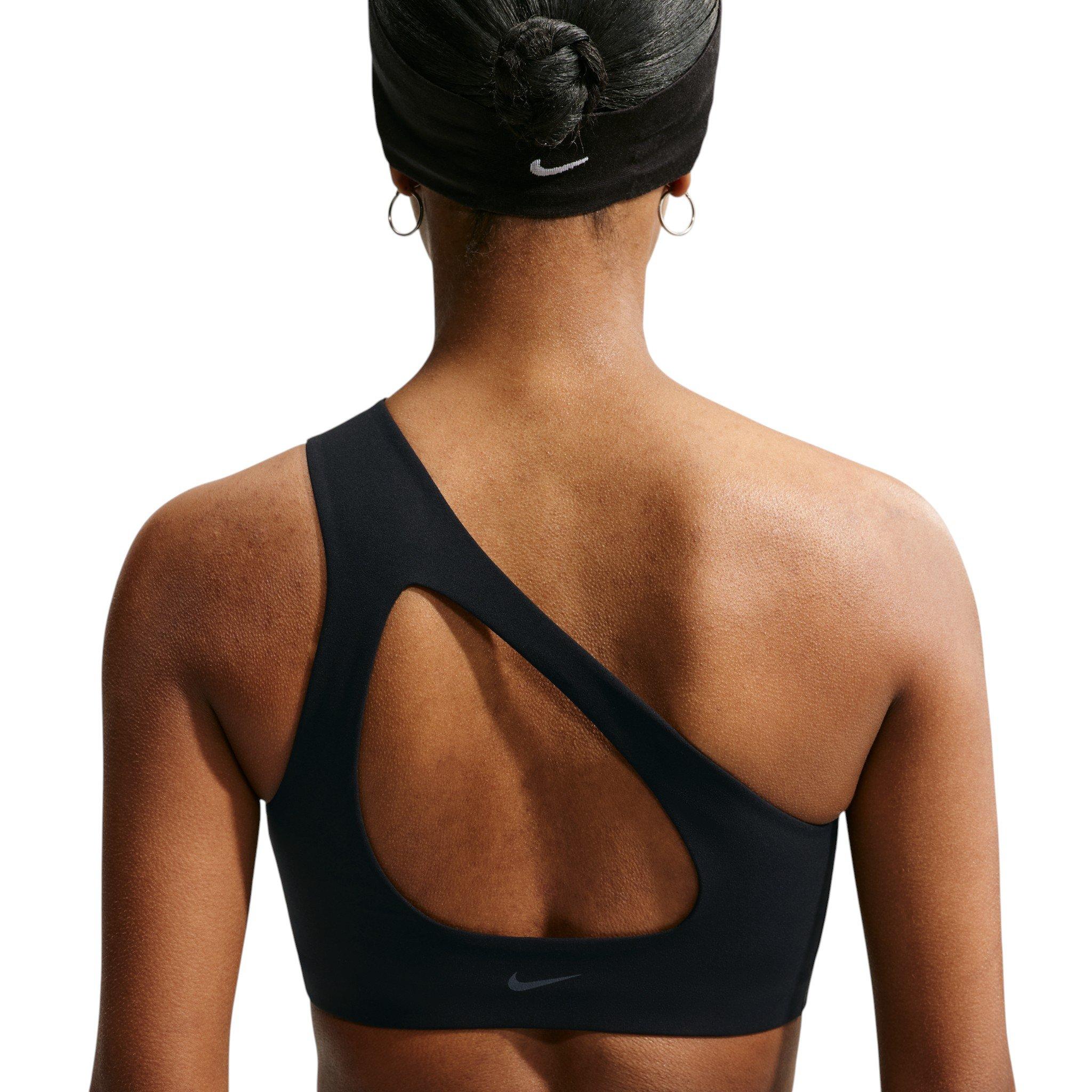 Nike Women's Zenvy Light-Support Sports Bra - Black - BLACK