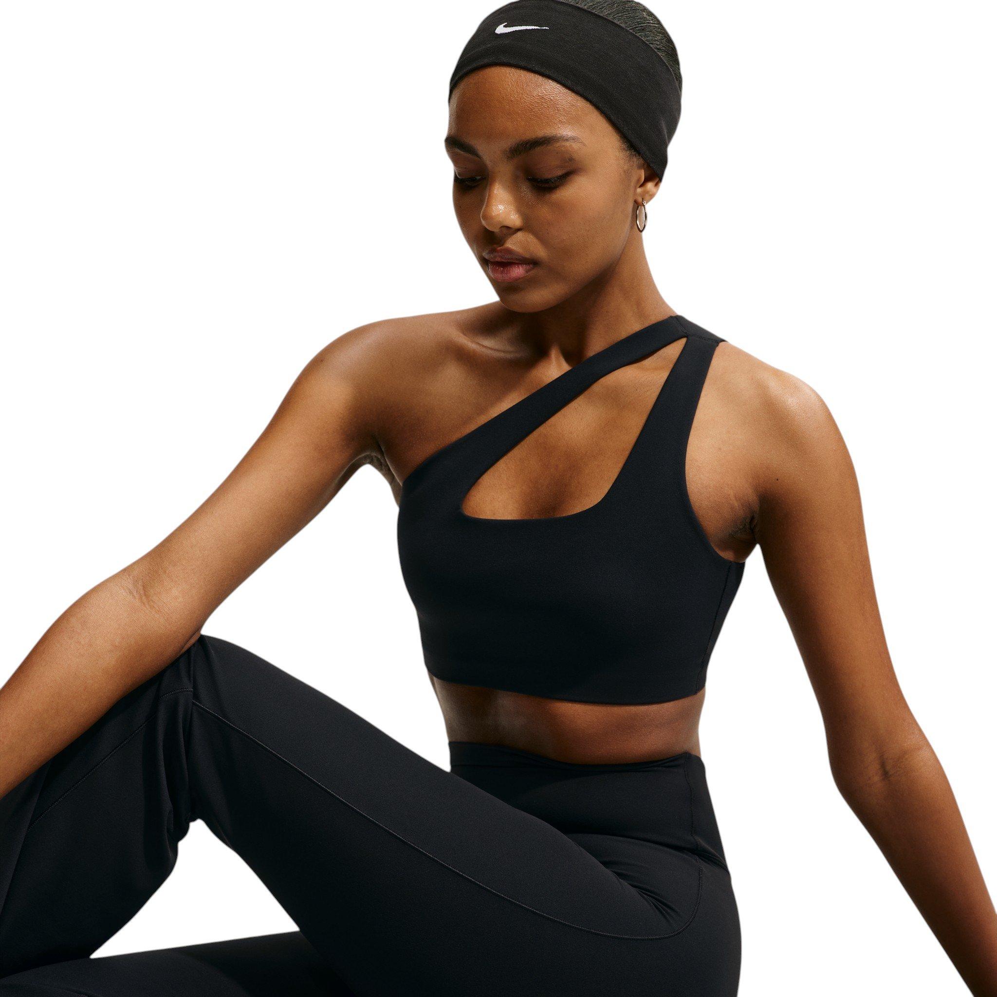 Nike Women's Zenvy Light-Support Sports Bra - Black - BLACK
