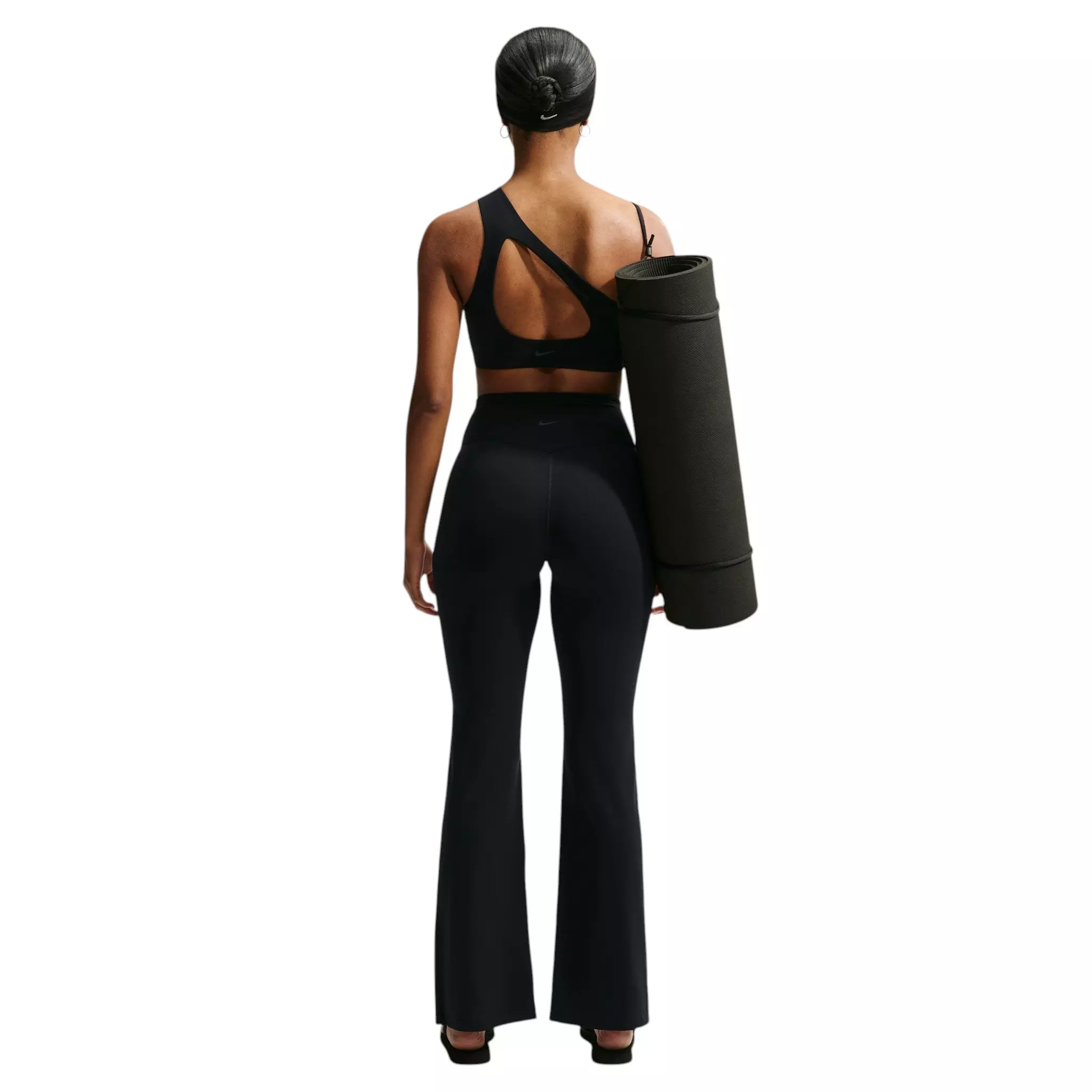 Nike Women's Zenvy Light-Support Sports Bra - Black - BLACK