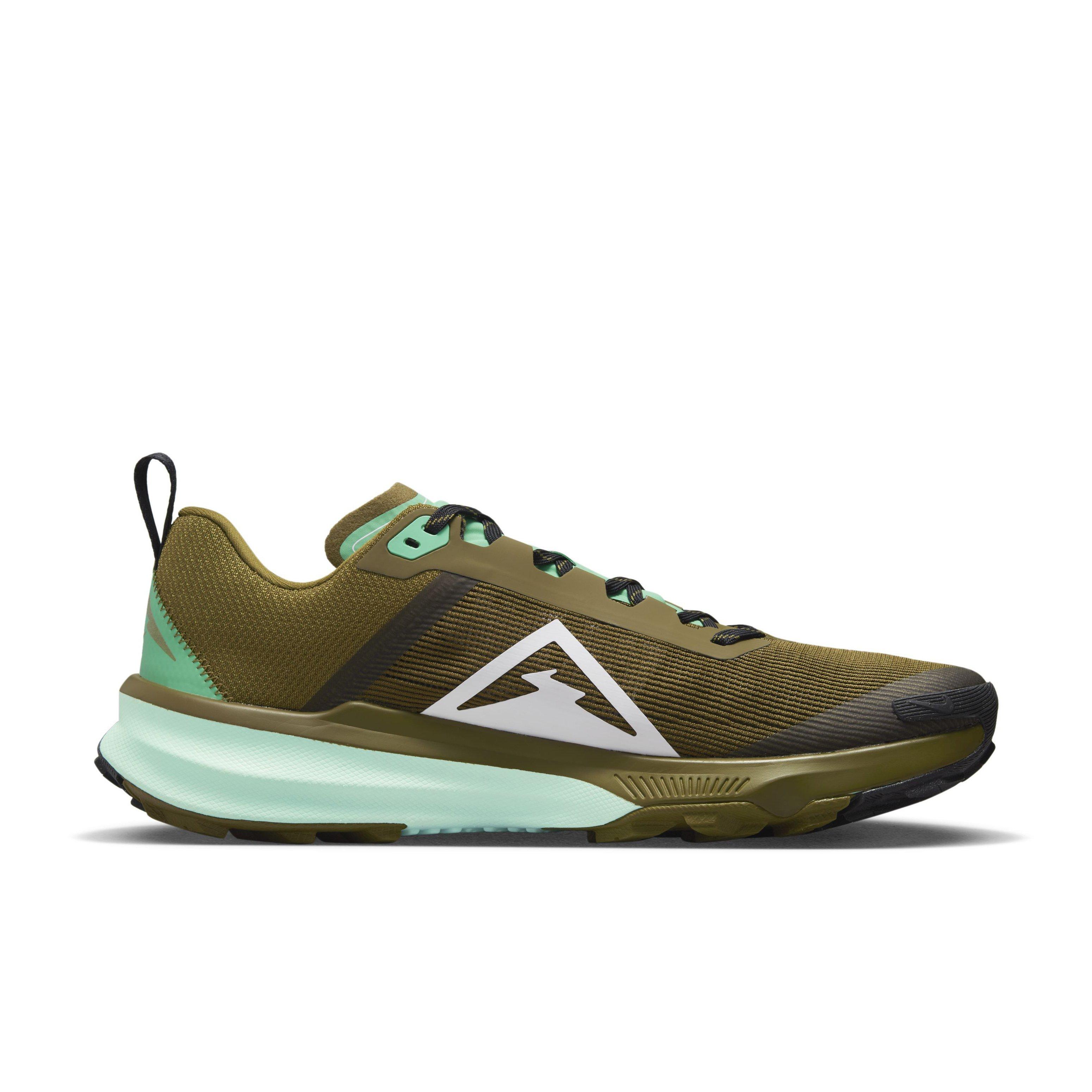 Nike Terra Kiger 9 "Olive Flak/Spring Green/Black/White" Men's Trail Running Shoe - OLIVE/GREEN/BLACK/WHITE Thumbnail View 1