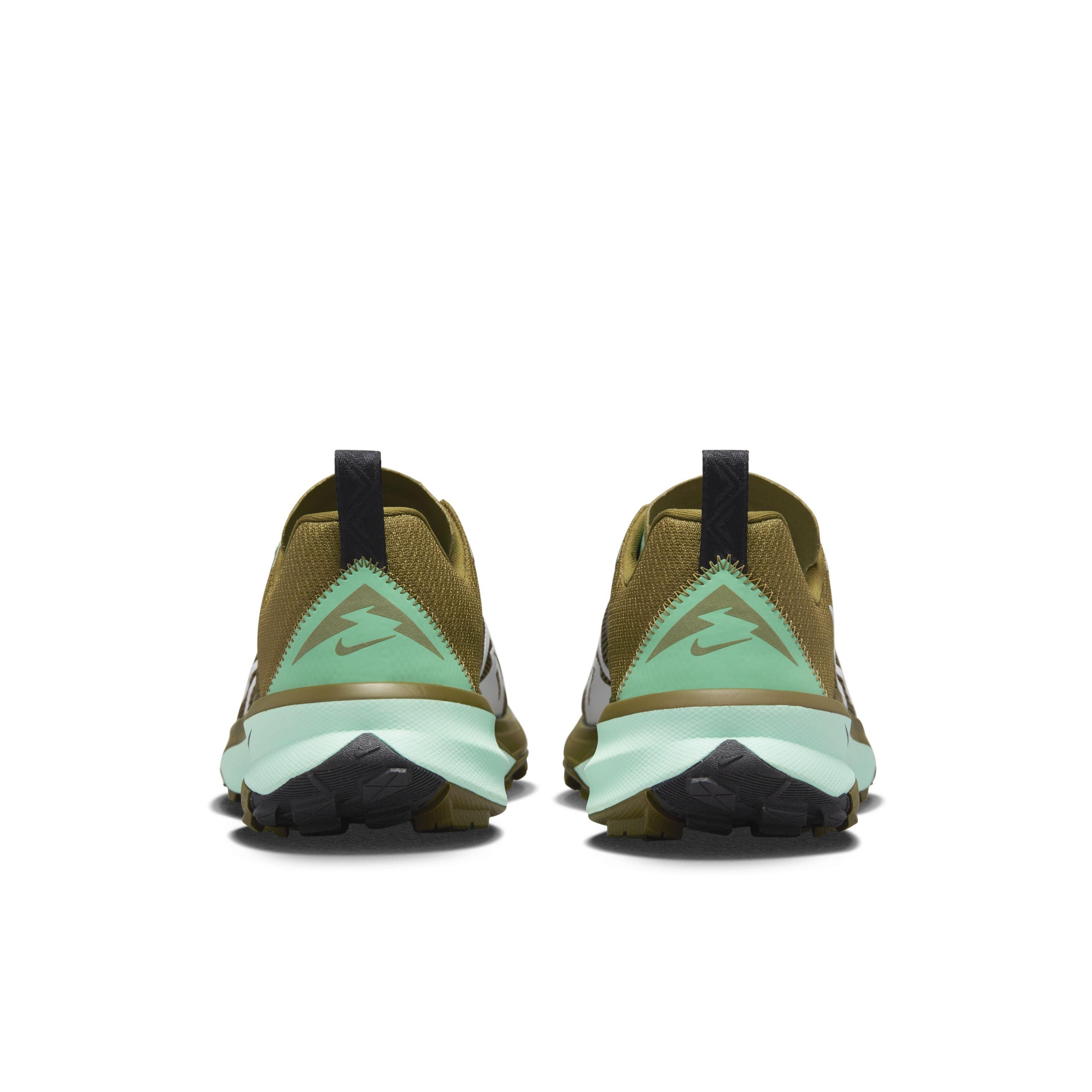 Nike Terra Kiger 9 "Olive Flak/Spring Green/Black/White" Men's Trail Running Shoe - OLIVE/GREEN/BLACK/WHITE Thumbnail View 5