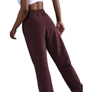 Nike Women's Sportswear Phoenix Plush Mid-Rise Cozy Fleece Joggers - Burgundy