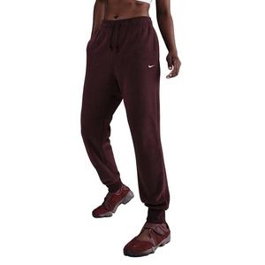 Nike Women's Sportswear Phoenix Plush Mid-Rise Cozy Fleece Joggers - Burgundy