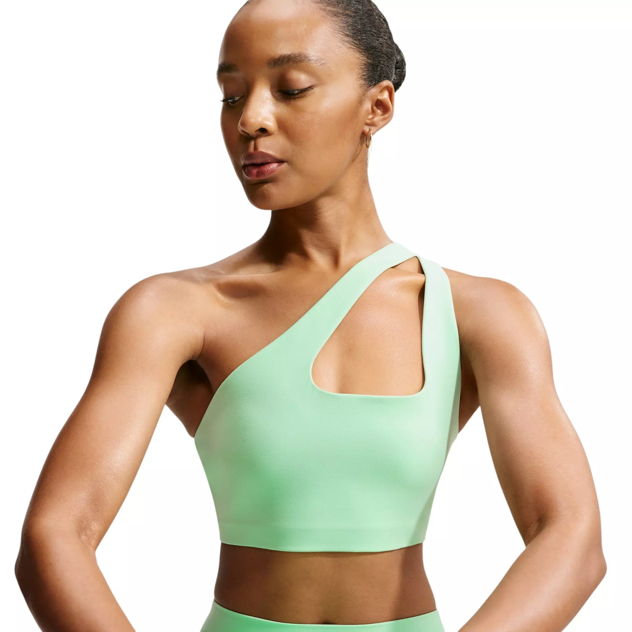 Nike Women's Zenvy Light-Support Sports Bra - Green - GREEN