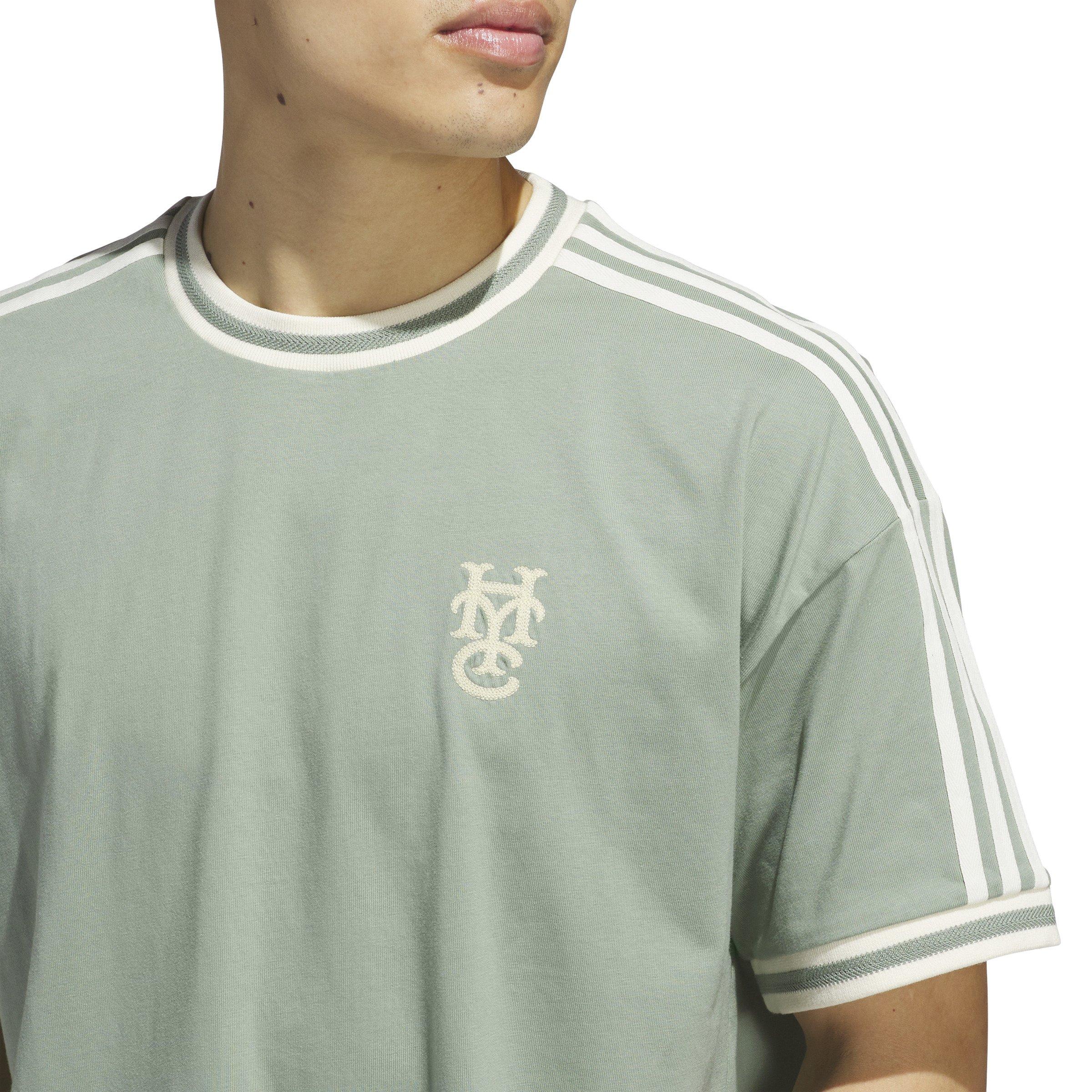 adidas Men's Hoop York City Tee-Green - GREEN Thumbnail View 5